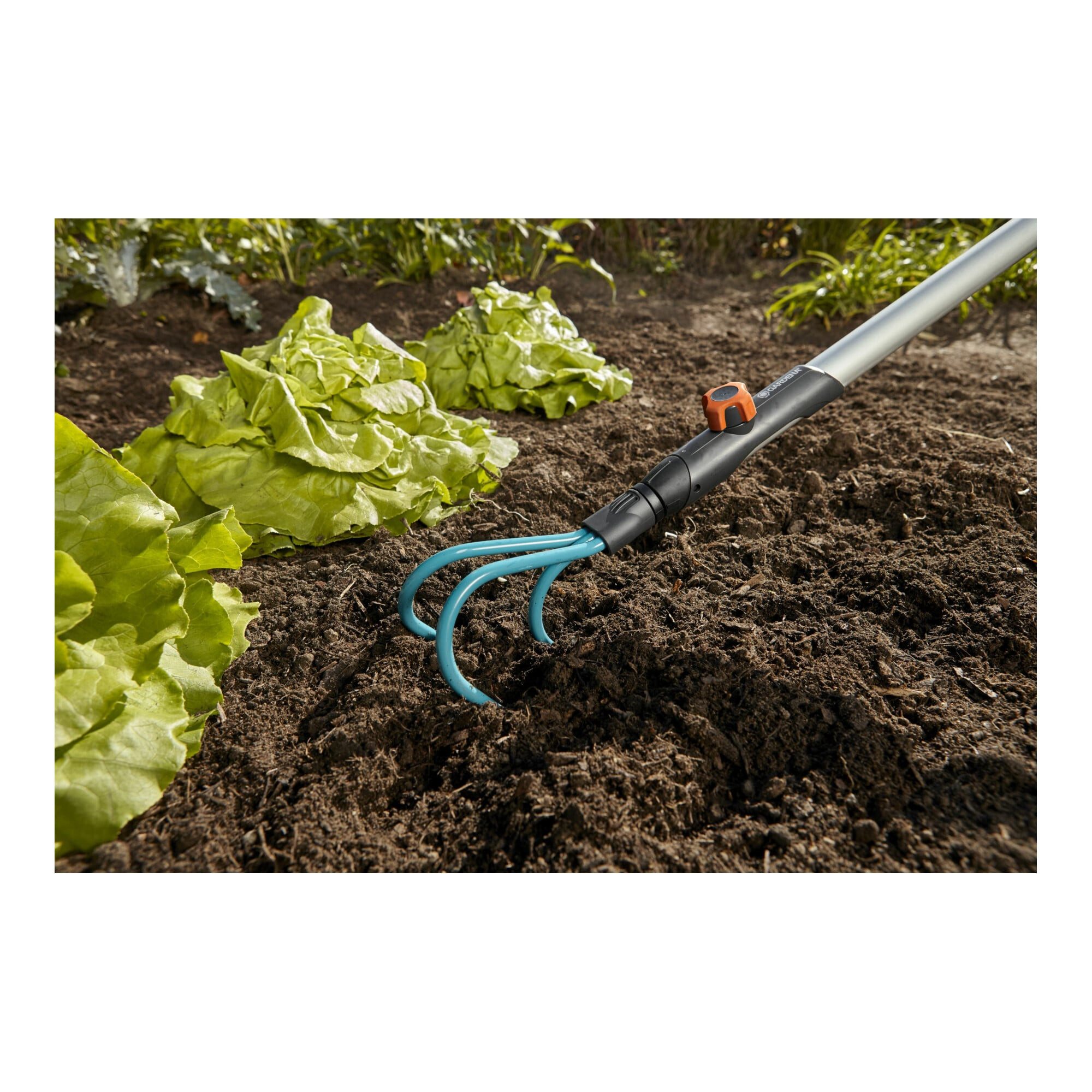 GARDENA Grubber GARDENA combisystem-Grubber, 3 Zinken, 9 cm breit