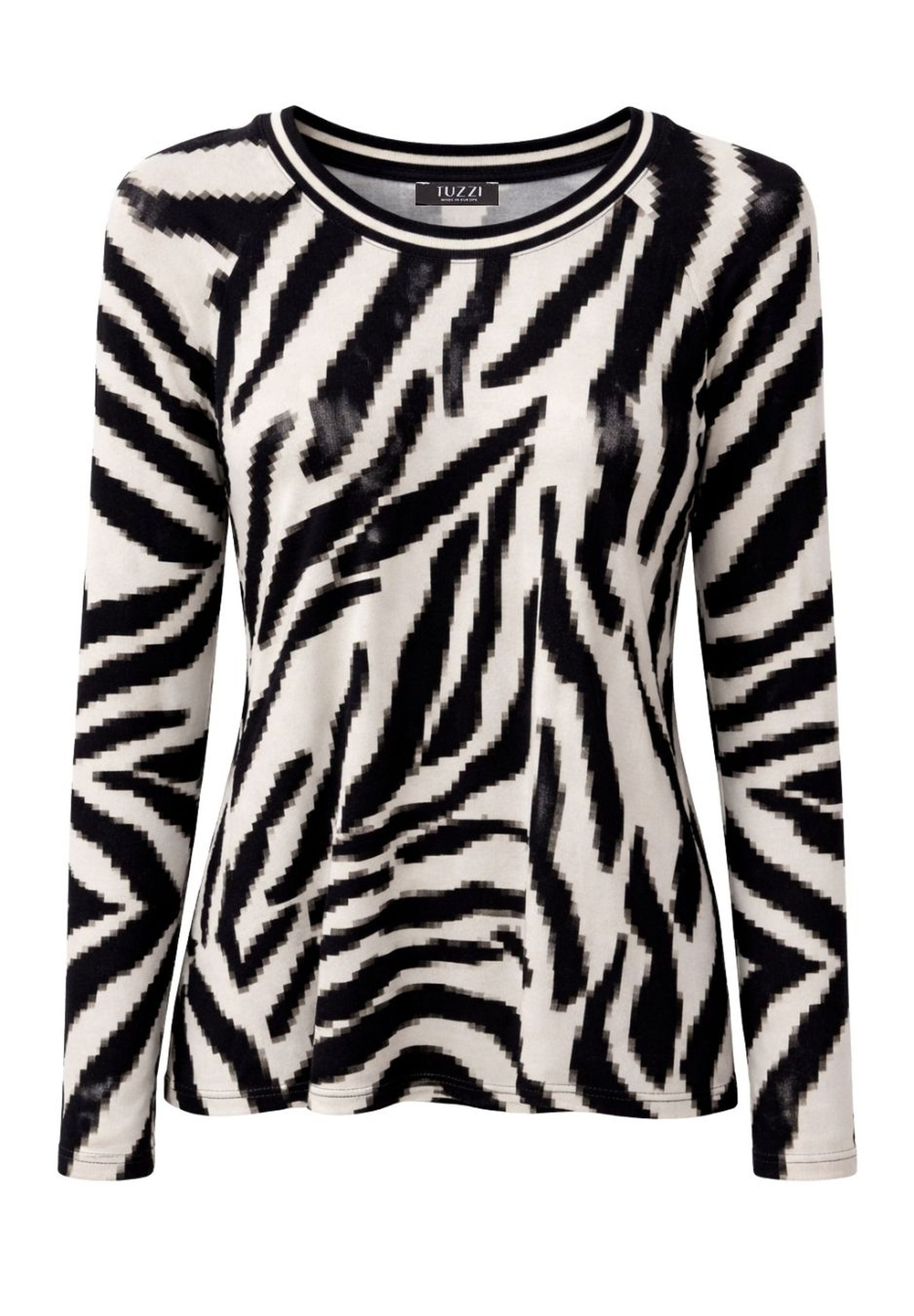 TUZZI T-Shirt mit Animal-Print