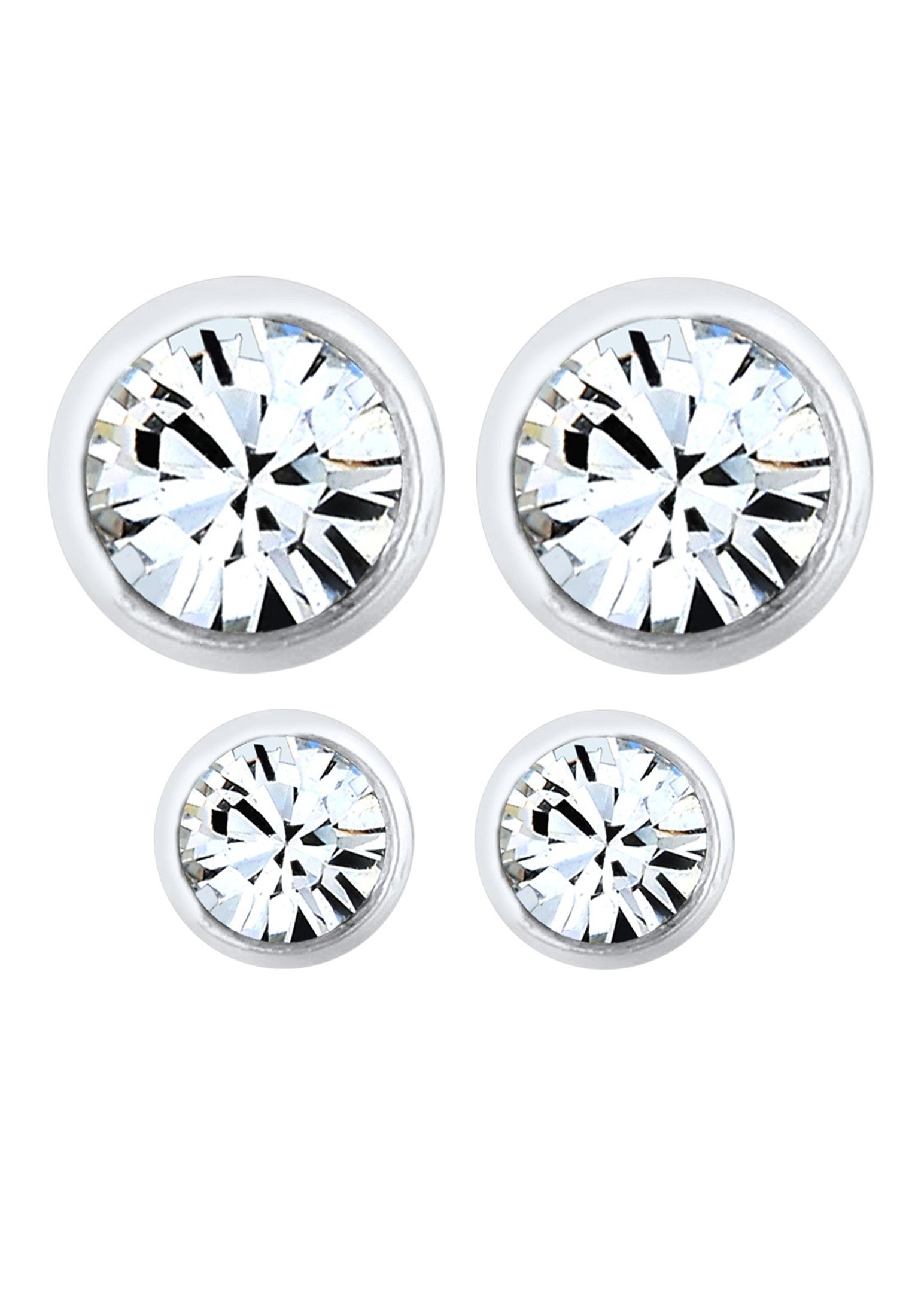 Elli Ohrring-Set Ohrstecker Set Glas Kristallen günstig online kaufen