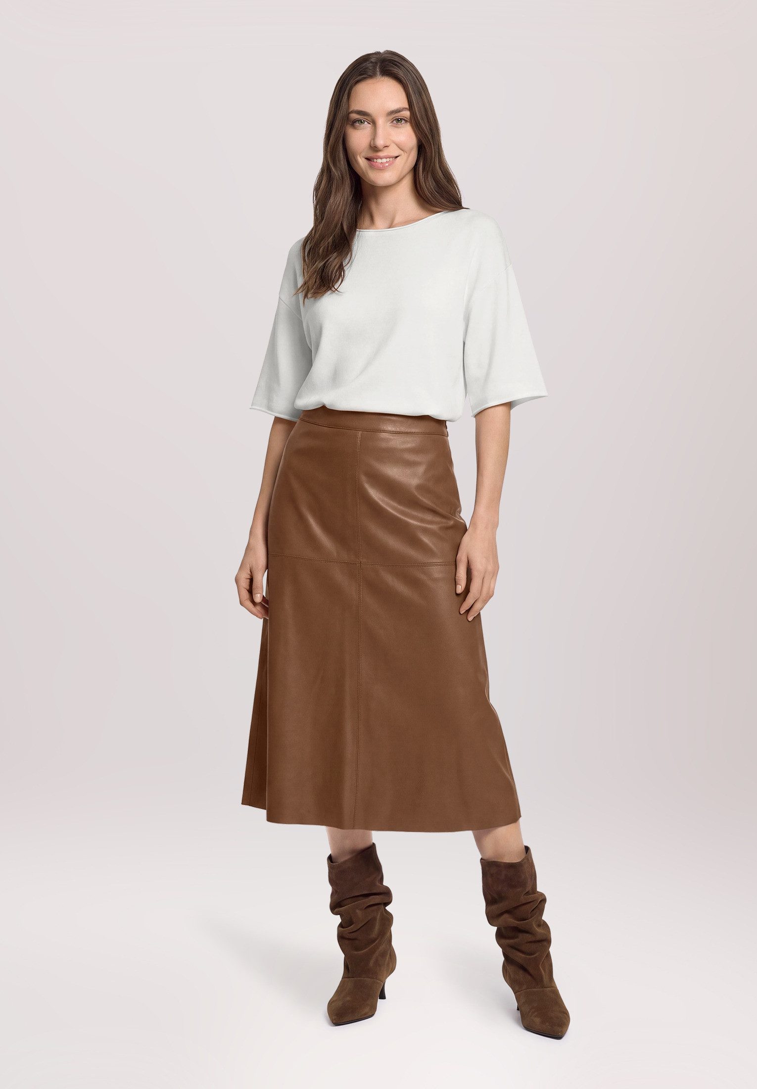 Betty Barclay Maxirock Damen unifarben
