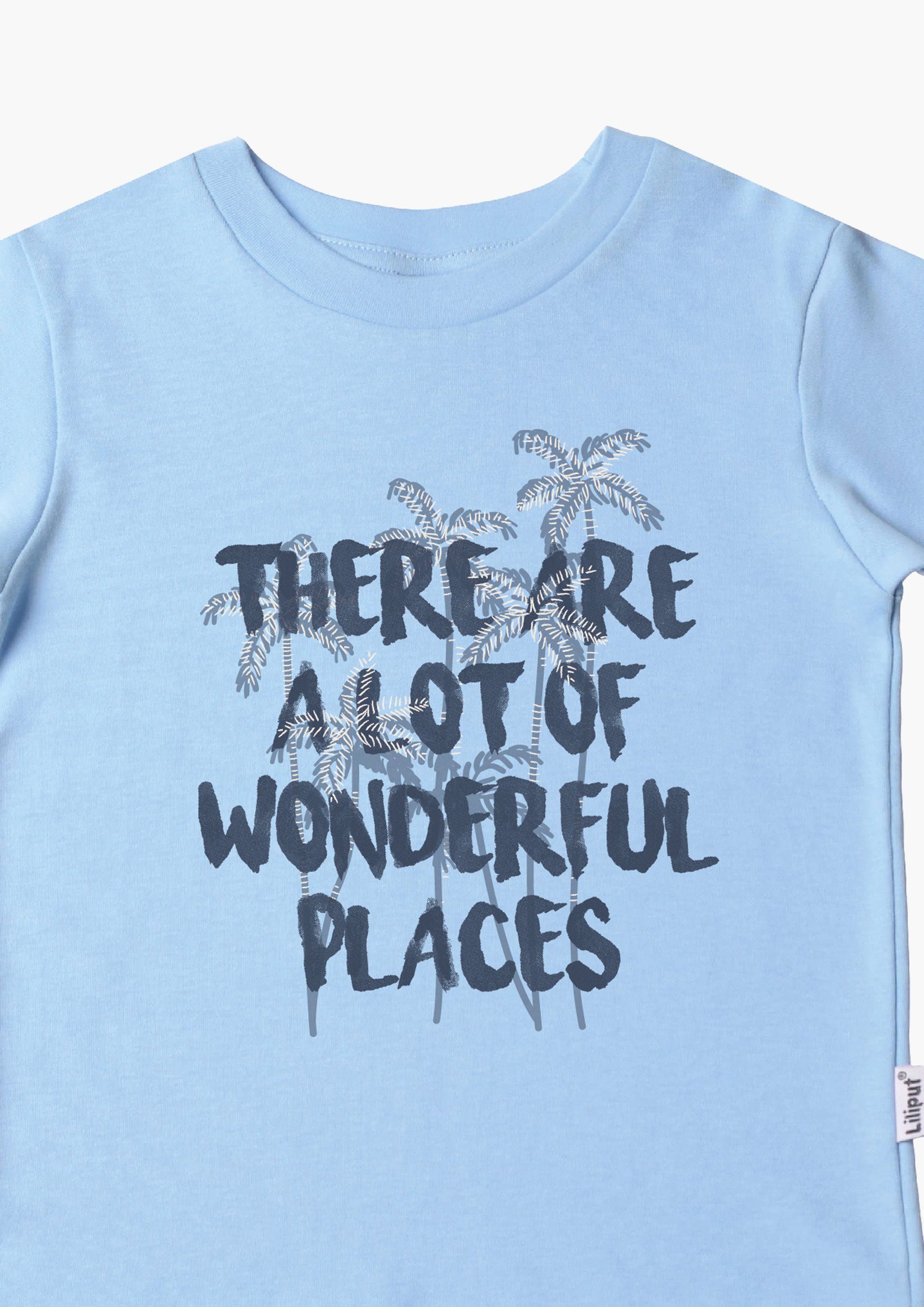 Bio-Baumwolle Places T-Shirt Wonderful aus Liliput