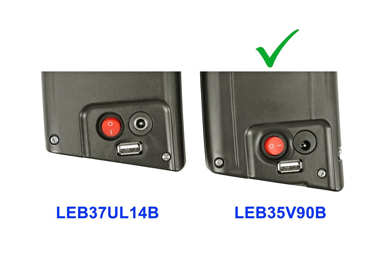 für 10,5Ah FR18 Akku (Li-ion) E-Bike LEB35V90B.906 X9, Lithium-ion PowerSmart Txed E (36 Panasonic V) Zellen, mAh 10500 Folding