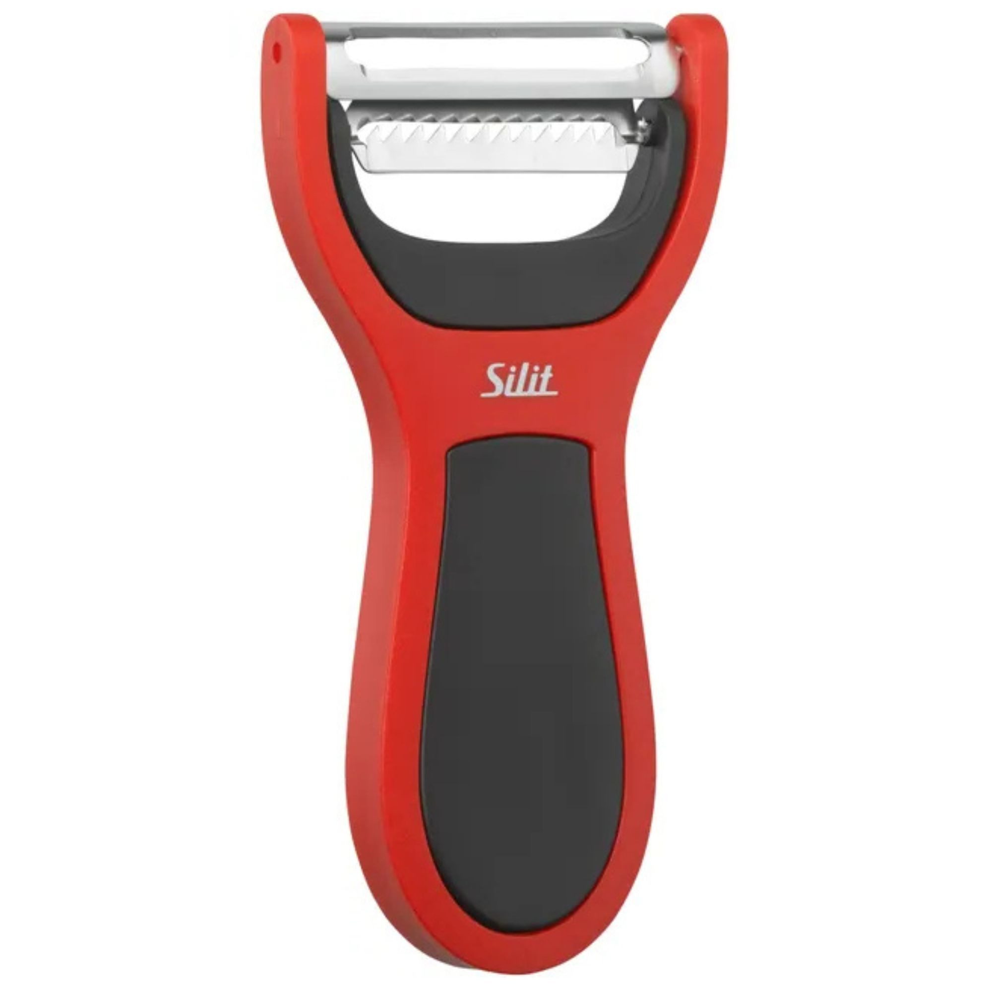 Silit Kochlöffelhalter Silit 2in1 Universalschäler + Julienneschneider Kombi Schäler &