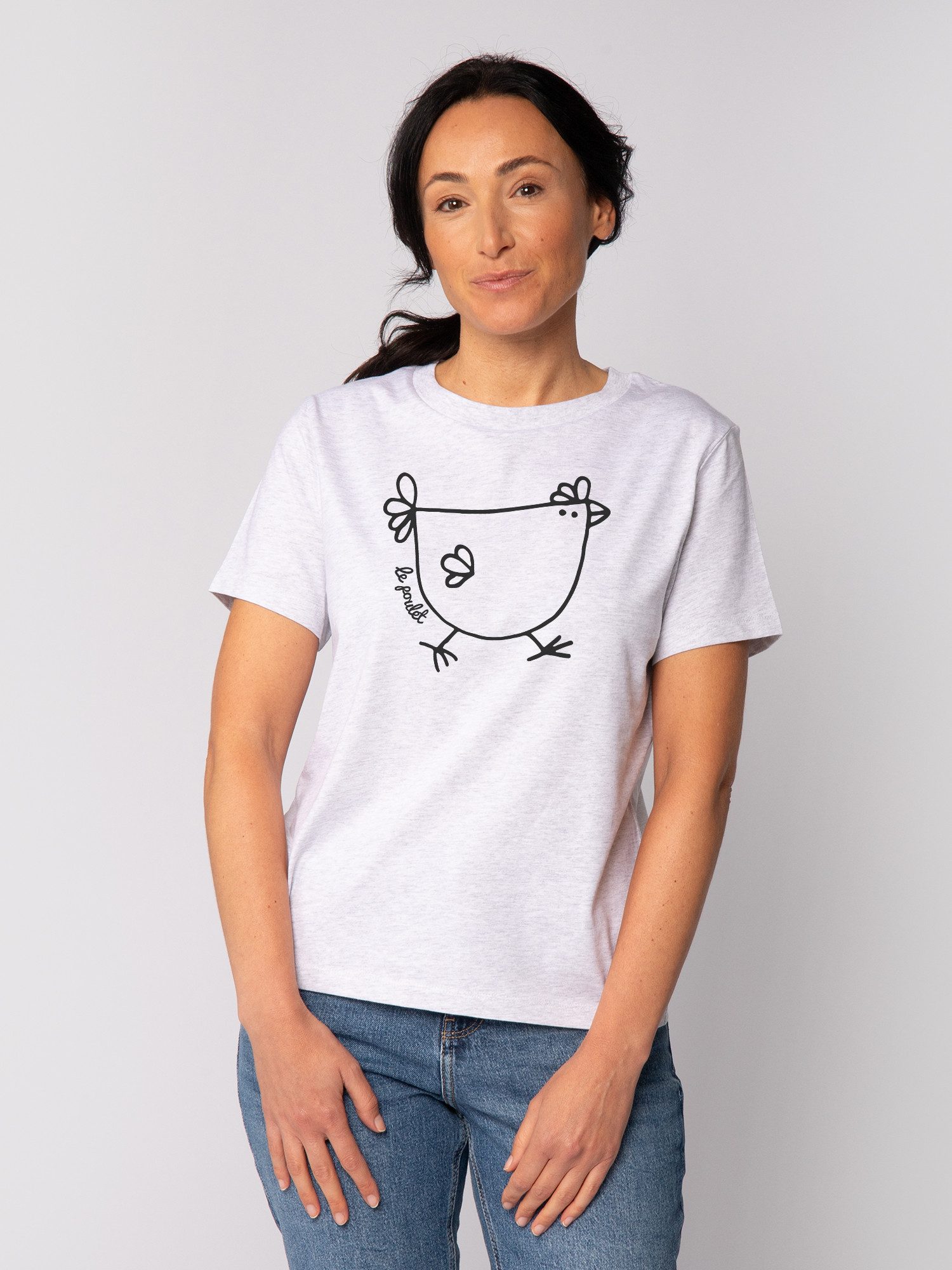 T-Shirt Le poulet - das Huhn