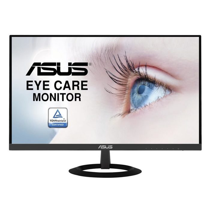 Asus VZ249HE LED-Monitor (60 50 cm/23.8 " 1920 x 1080 px Full HD 5 ms Reaktionszeit 80 Hz LED EyeCare Monitor VGA HDMI schwarz)