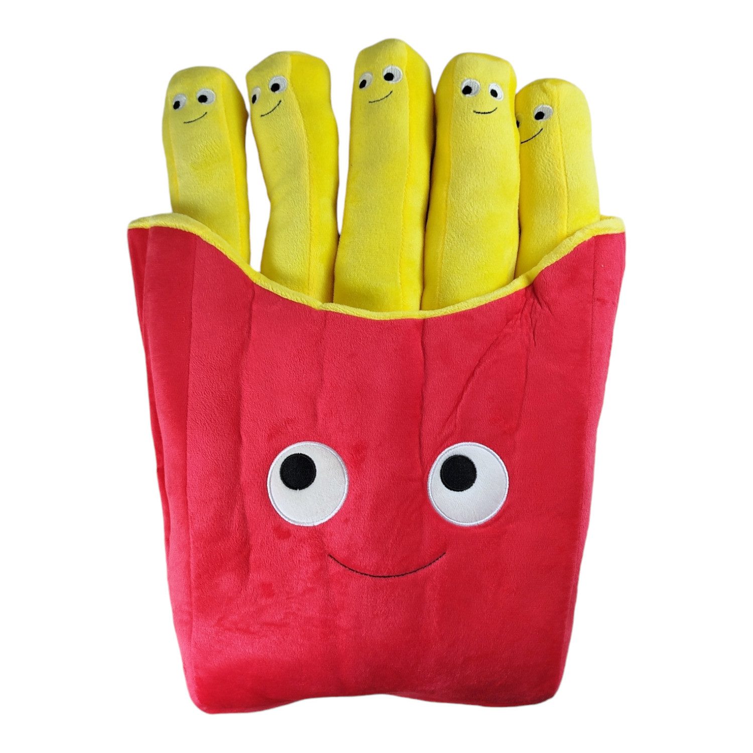Toys Amsterdam Dekokissen Pommes Frites Kissen mit fünf herausnehmbaren Pommes