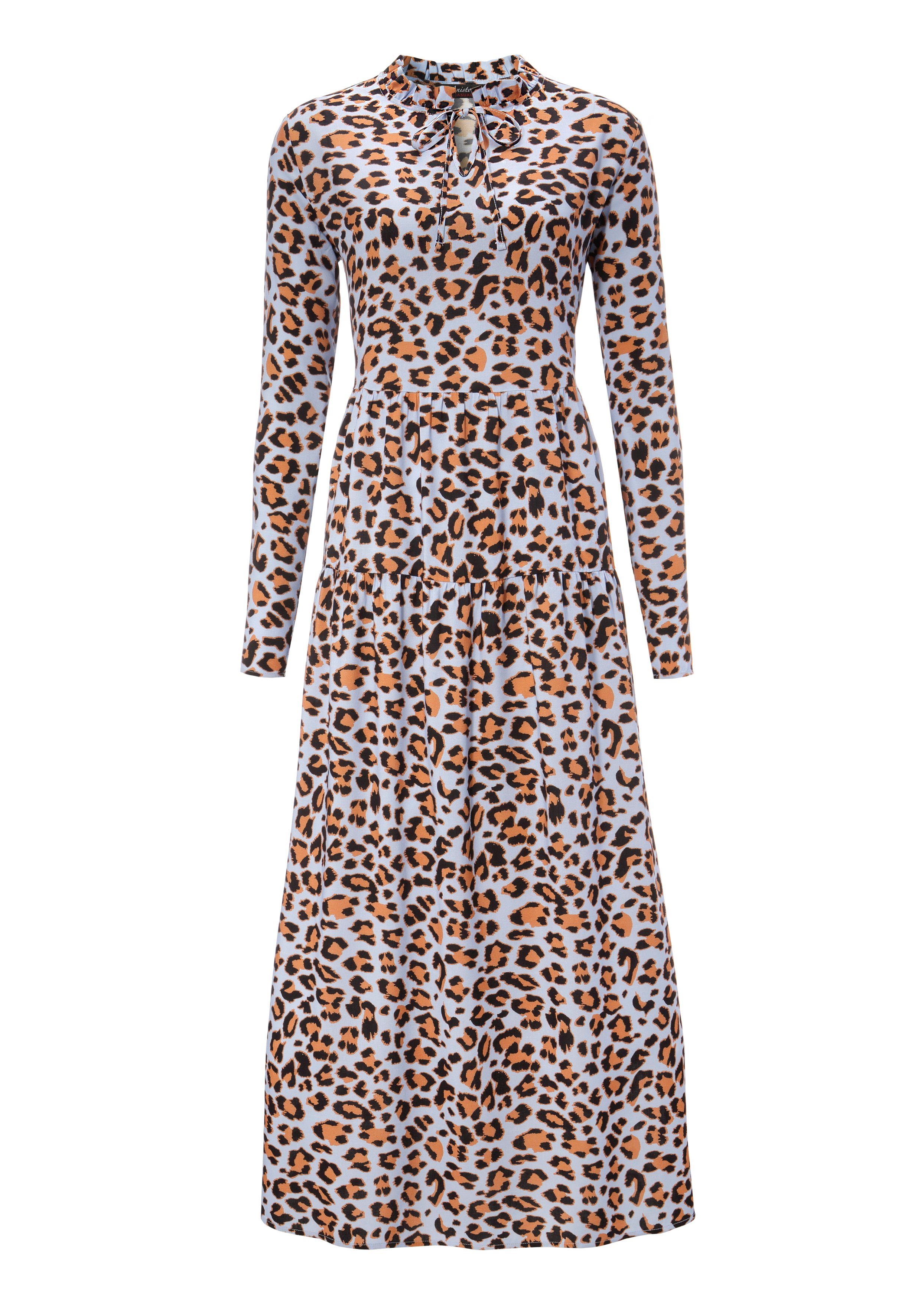 Aniston CASUAL Maxikleid mit Animal-Print