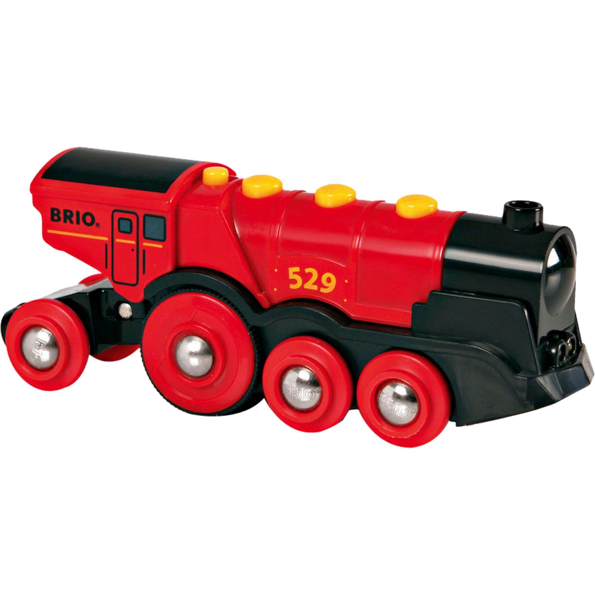 BRIO® Spielzeugeisenbahn-Set BRIO World World Rote Lola Batterielok
