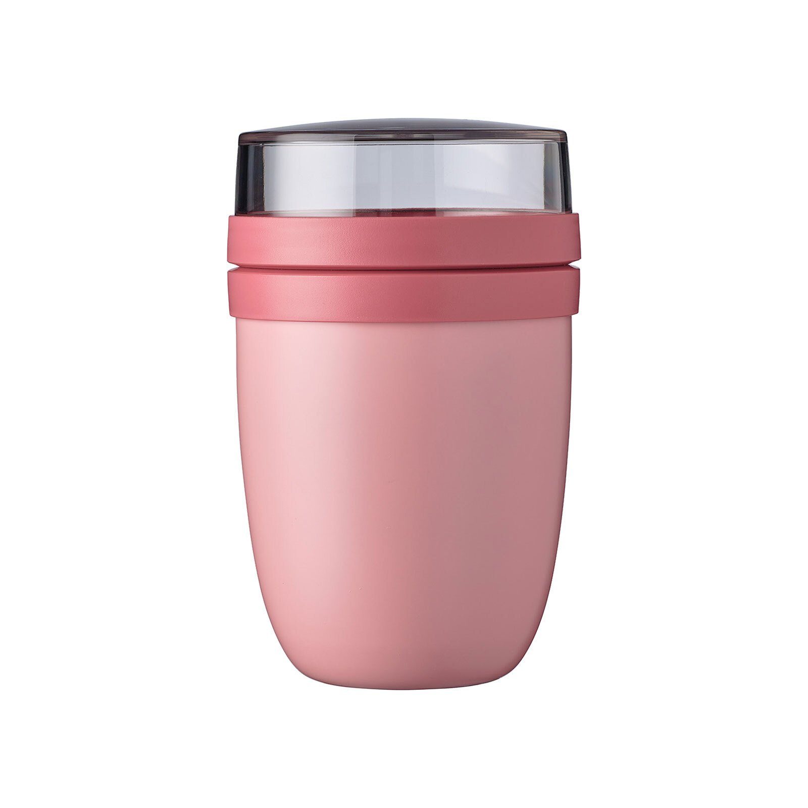 Mepal Lunchbox Ellipse Thermo-Lunchpot ø 10.7 cm, Polypropylen, Edelstahl, PCTG, (1-tlg), nicht gefrierfachgeeignet, nicht mikrowellenfest Nordic Pink