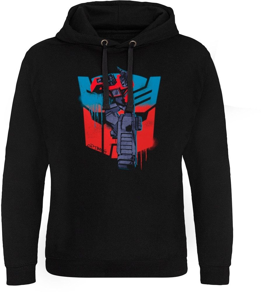 Transformers Hoodie Optimus Prime Graffiti Epic Hoodie