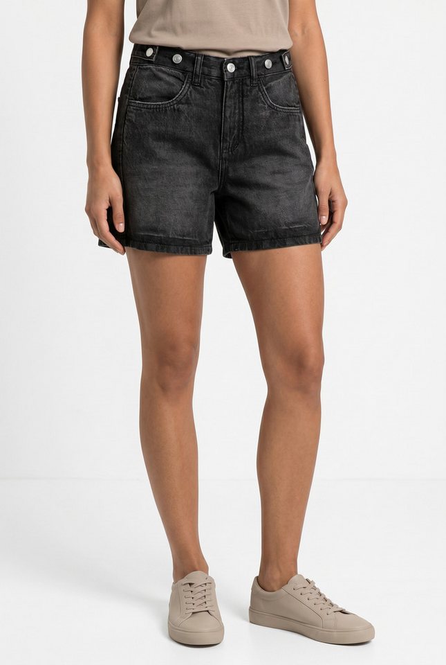 bonprix Shorts Loose Fit, aus Baumwolle, mit vorverlegter Naht