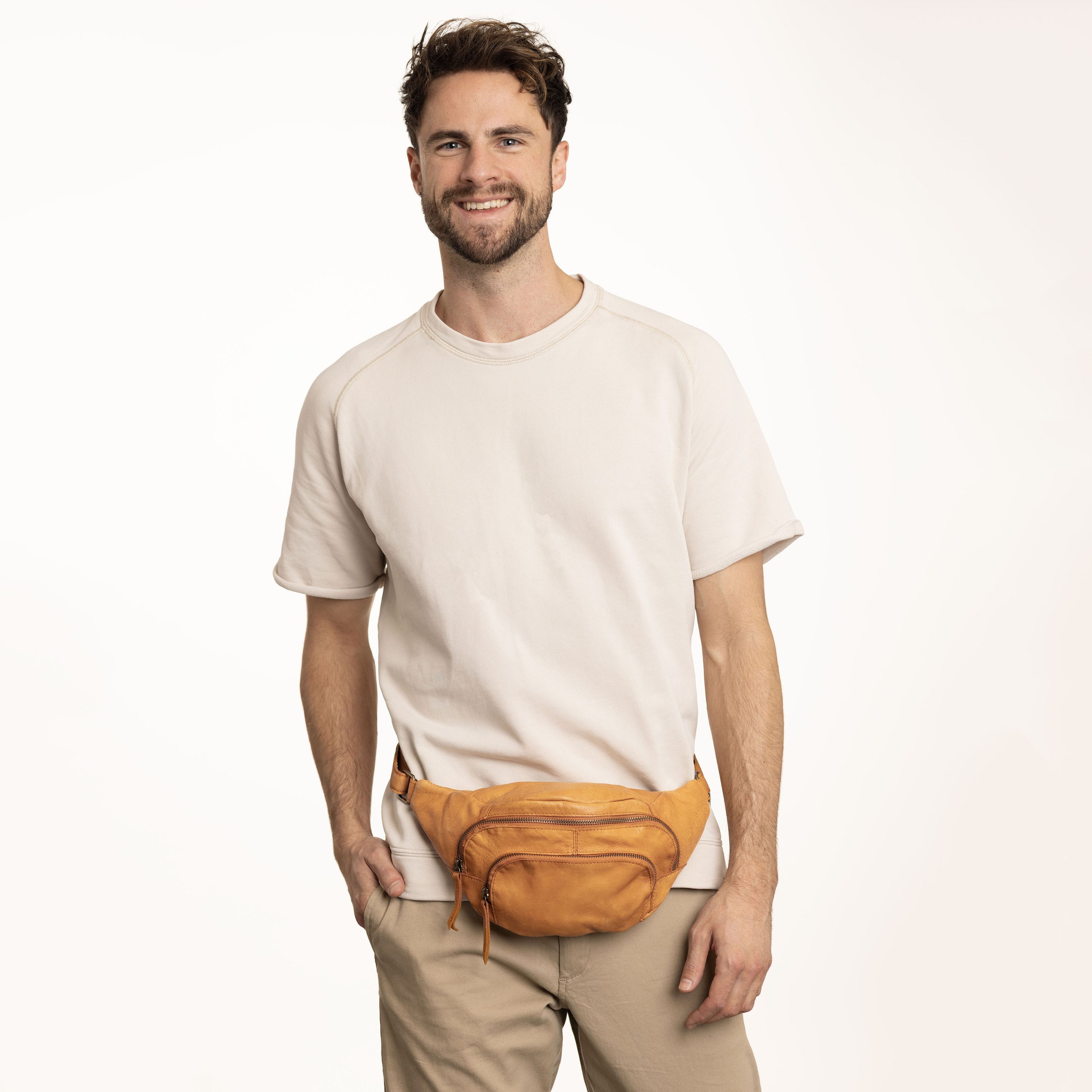 Gusti Leder Gürteltasche Gusti Leder Gürteltasche Sverre (1-tlg)