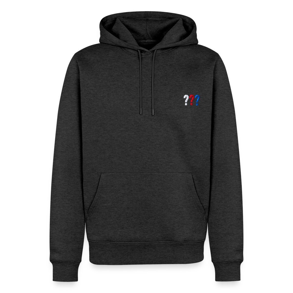 Hoodie Die Drei Fragezeichen Logo Stickerei Herren Premium Hoodie