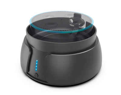 Hama »Hama Power Pack Akku für Amazon Alexa Echo Dot 2 2nd Gen Speaker Lautsprecher« Akku-Ladestation (6000 mAh mA, Drahtlos und tragbar, bis zu 10h Akkiu)