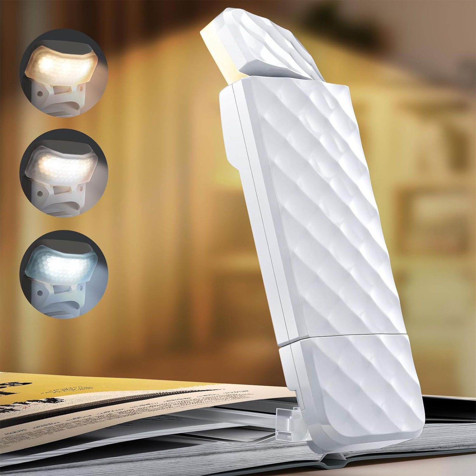 MODFU LED Leselampe Led Akku Klemmlampe günstig online kaufen