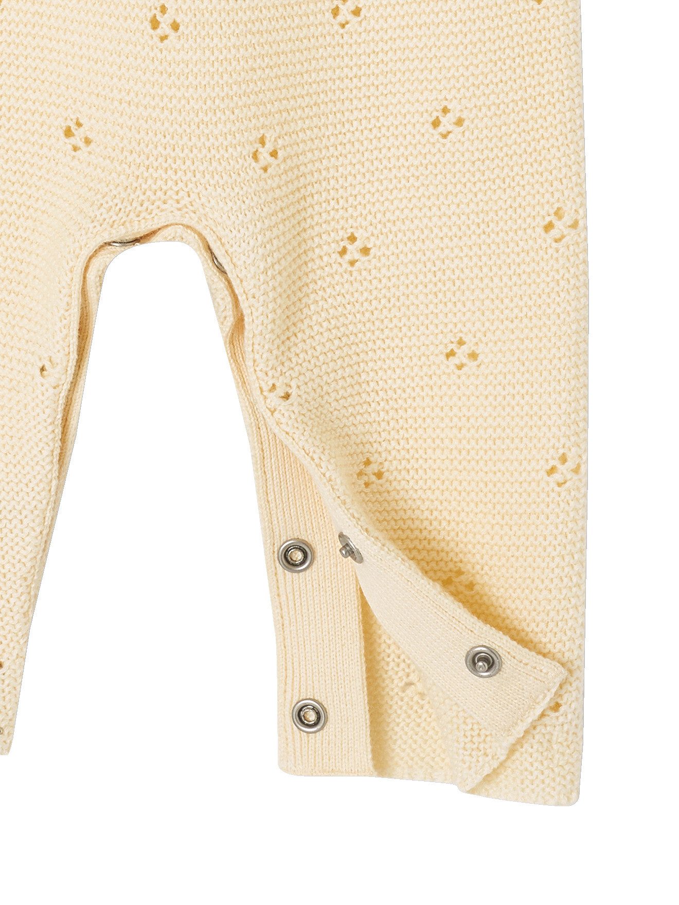 vertbaudet Jumpsuit Baby Overall aus Pointelle-Strick