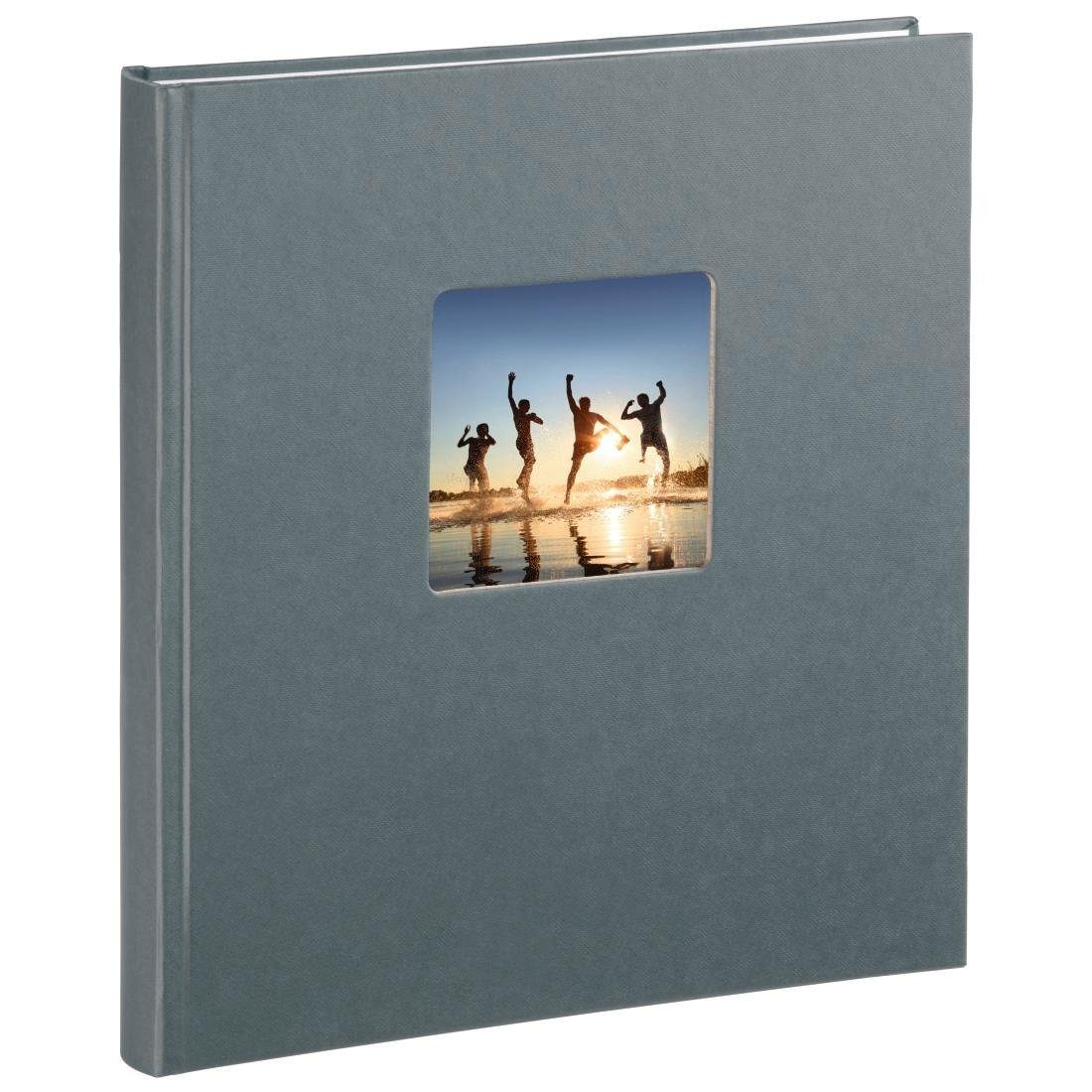 Hama Fotoalbum Fine Art, Grau Einkleben Photoalbum zum