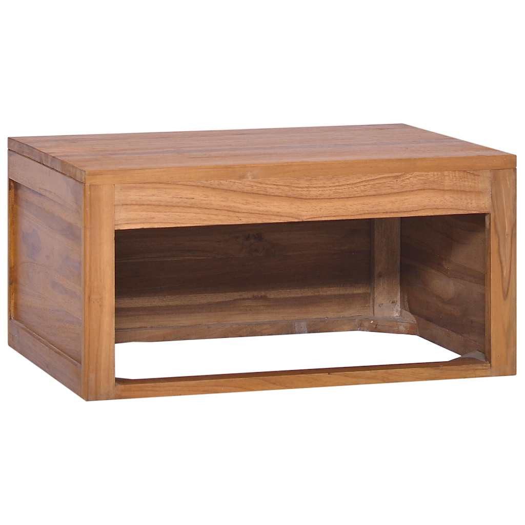 vidaXL Schranksystem Wand-Badschrank 60x45x30 cm Massivholz (1-St)