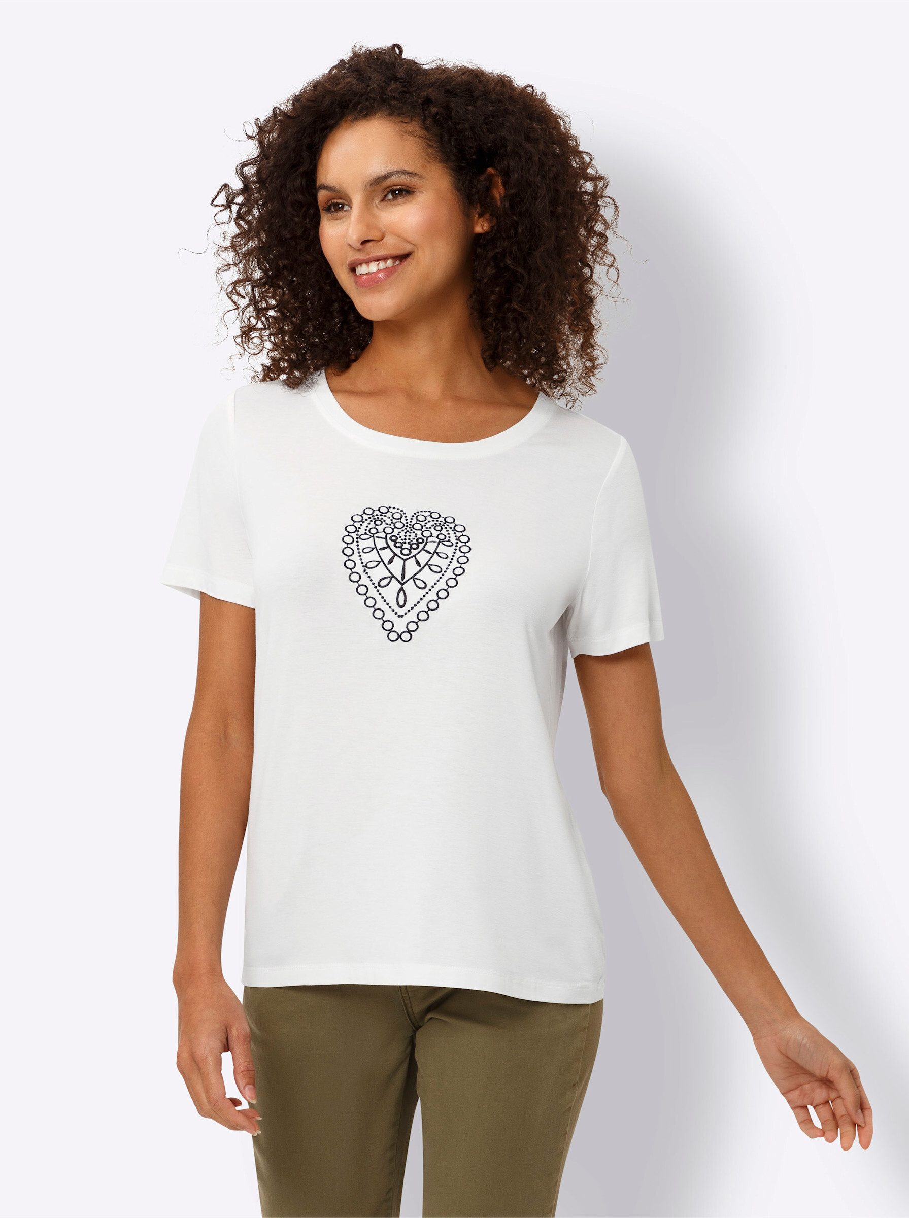 heine Kurzarmshirt "Shirt", (1 tlg.) günstig online kaufen