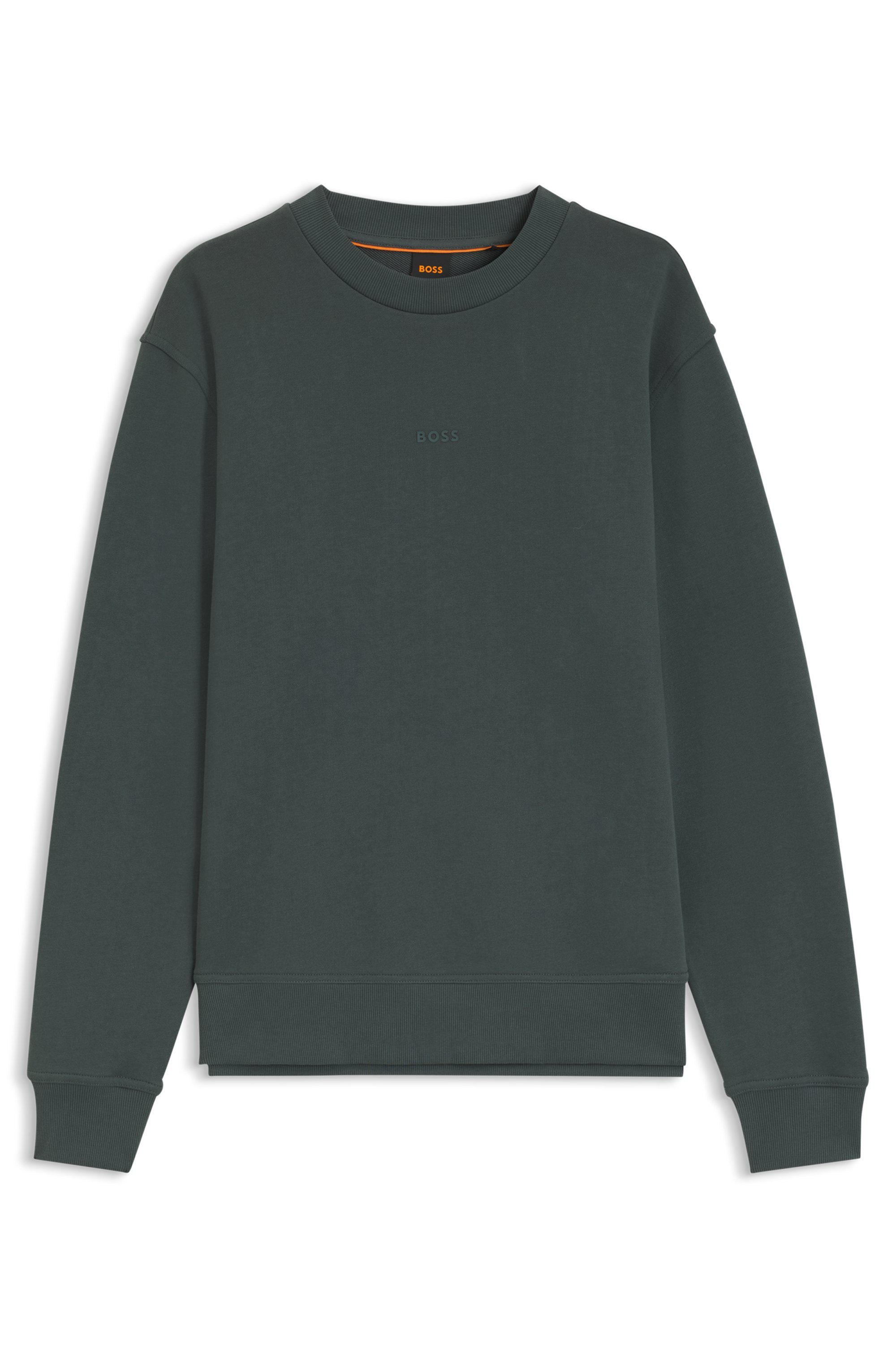 BOSS ORANGE Sweatshirt WeSmallcrew mit Logo auf der Brust – Bild 4 von 5