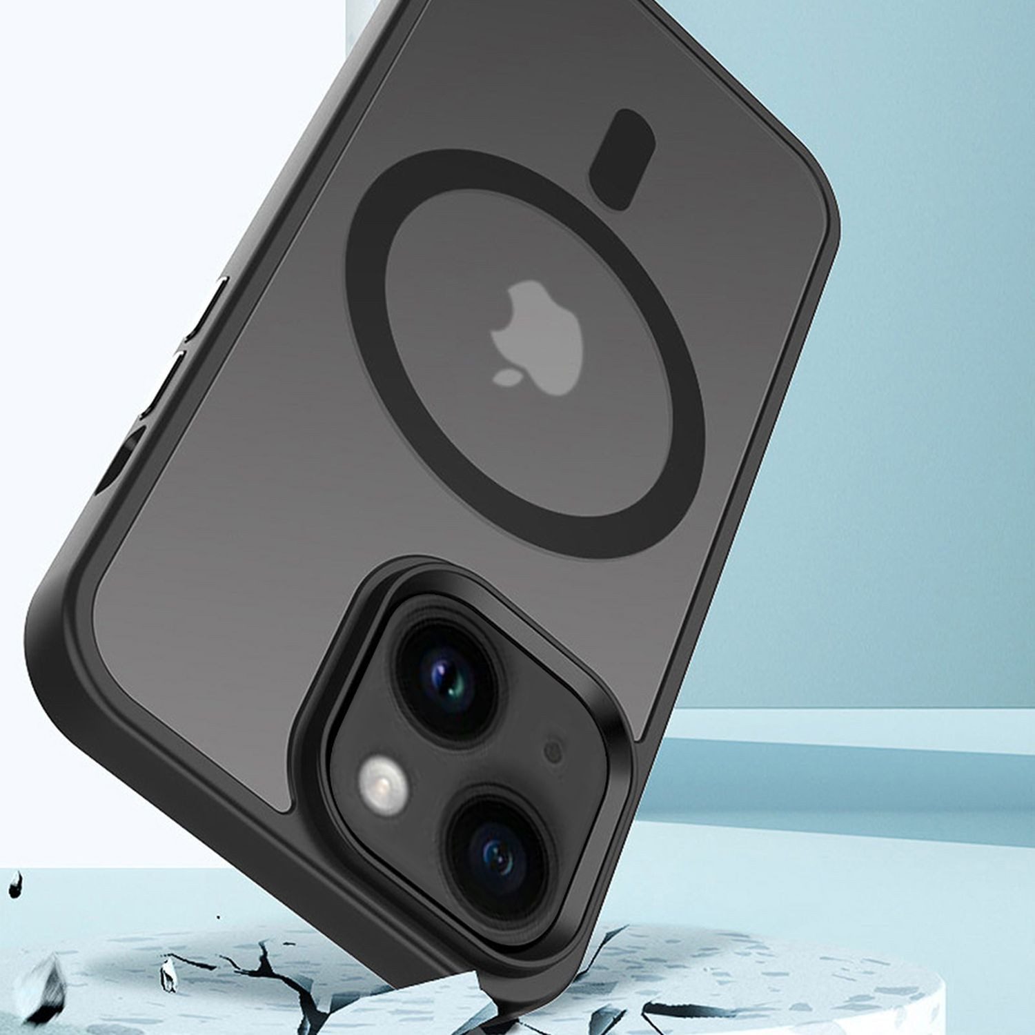 Cadorabo Handyhülle für Apple iPhone 15 PLUS Hülle Apple iPhone 15 PLUS, Hülle kompatibel mit Magsafe Schutzhülle