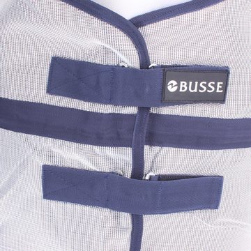 BUSSE Pferde-Abschwitzdecke Busse Abschwitzdecke STRONG - silber/navy