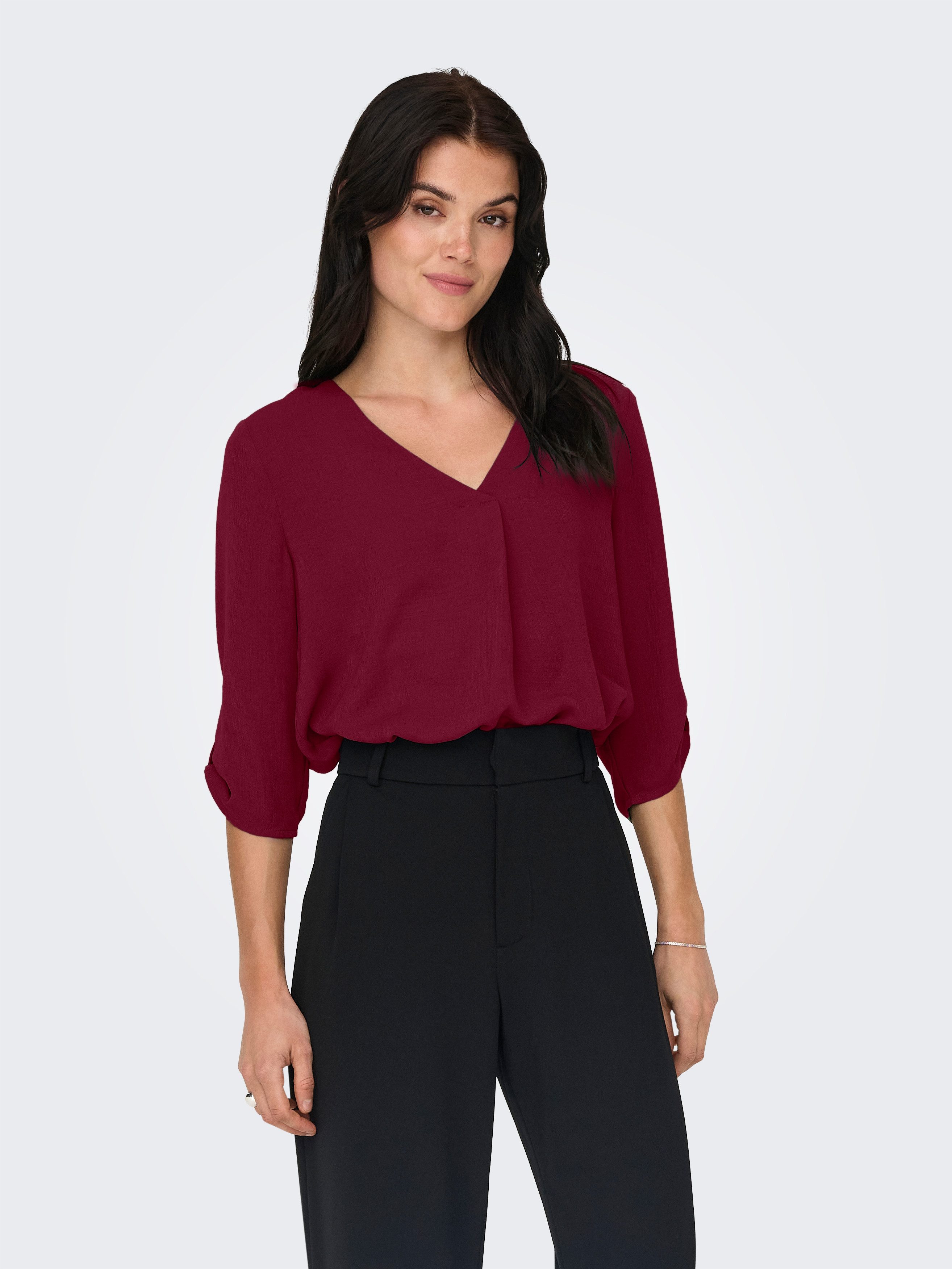 JDY Shirtbluse JDYDIVYA LIFE 3/4 TOP günstig online kaufen