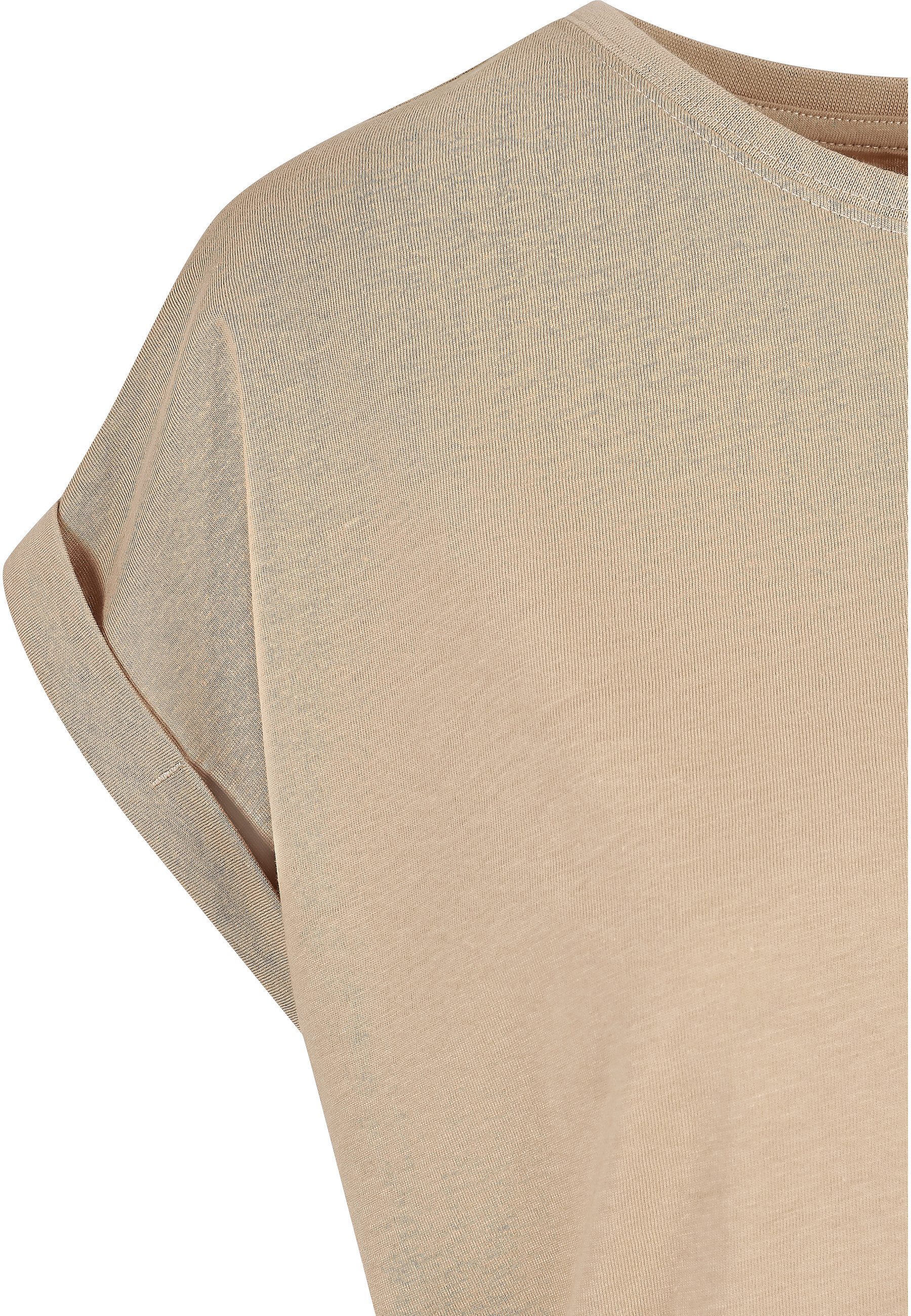 URBAN CLASSICS Kurzarmshirt Urban Classics Damen Ladies Extended Shoulder Tee (1-tlg) – Bild 4 von 5