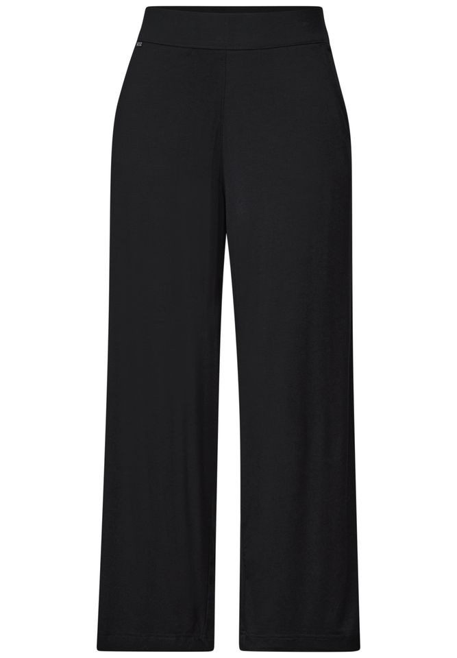 STREET ONE Stoffhose Jersey Stoffhose mit günstig online kaufen