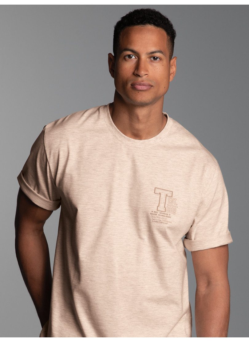 Trigema T-Shirt TRIGEMA T-Shirt mit modischem günstig online kaufen