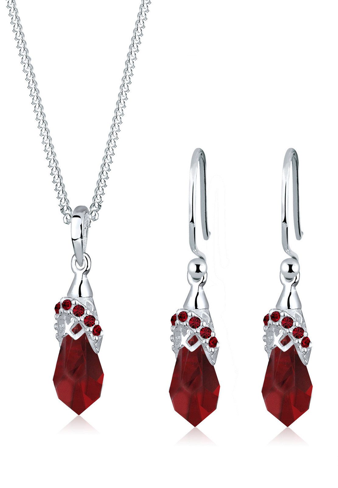Elli Schmuckset Tropfen 925 Silber, mit günstig online kaufen