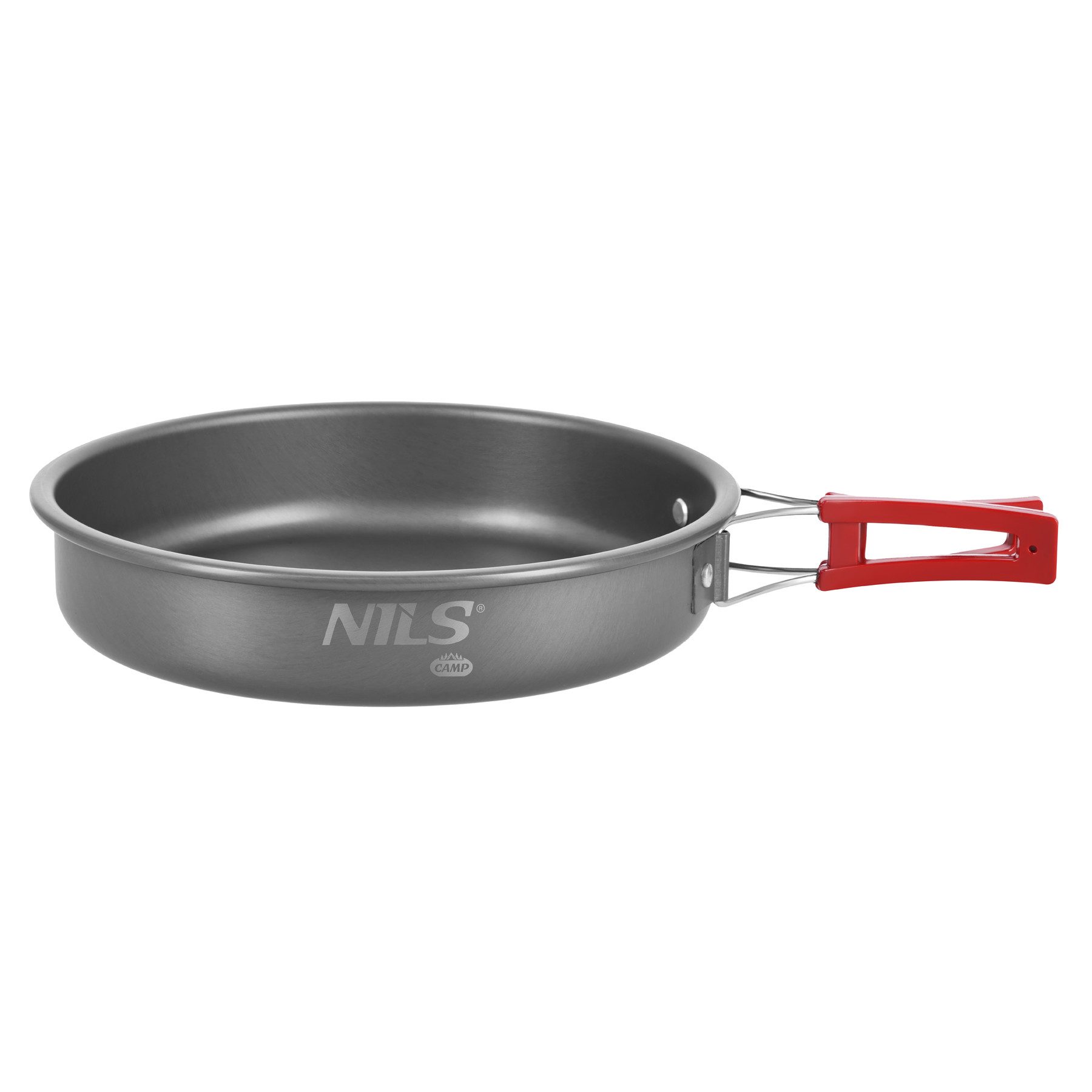 NILS CAMP Bratpfanne Camping Pfanne Outdoor klappbarer Griff