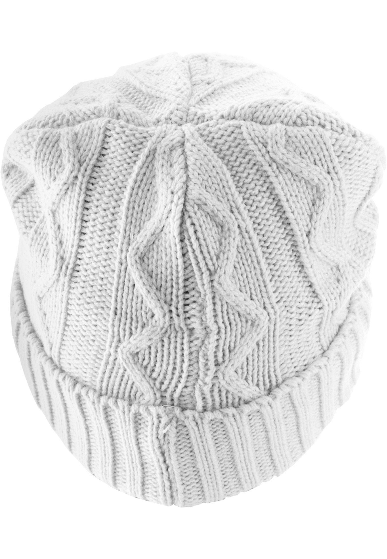 Beanie Accessoires Flap white Cable (1-St) Beanie MSTRDS