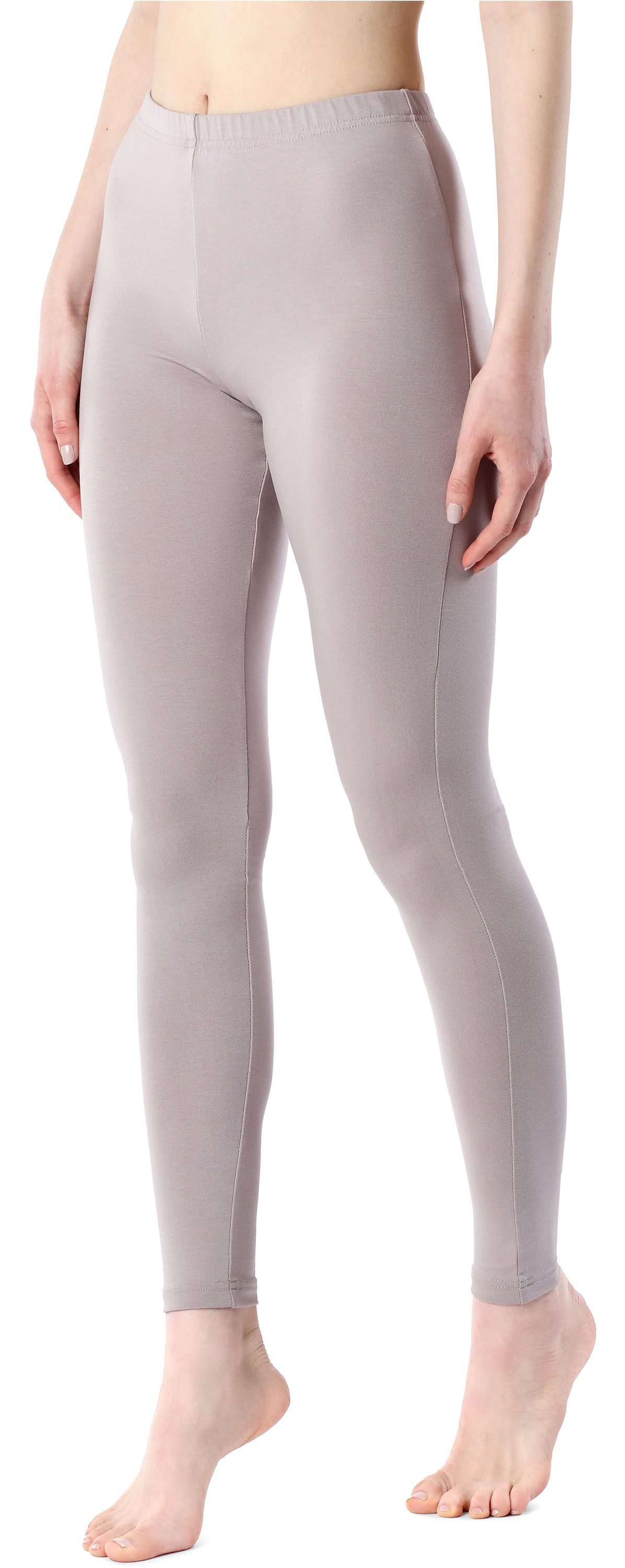 Bellivalini Leggings Damen Lange Hose Freizeithose mit bequemem Bund BLV50-203 (1-tlg) aus Viskose