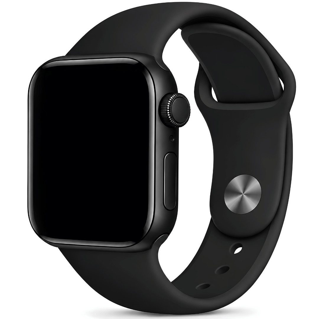 SmartUP Smartwatch-Armband für Apple Watch 11 10 9 8 7 6 5 4 3 SE Ultra Silikon Sport Ersatzband, kompatibel mit allen Apple Watch Modellen, atmungsaktives Silikon