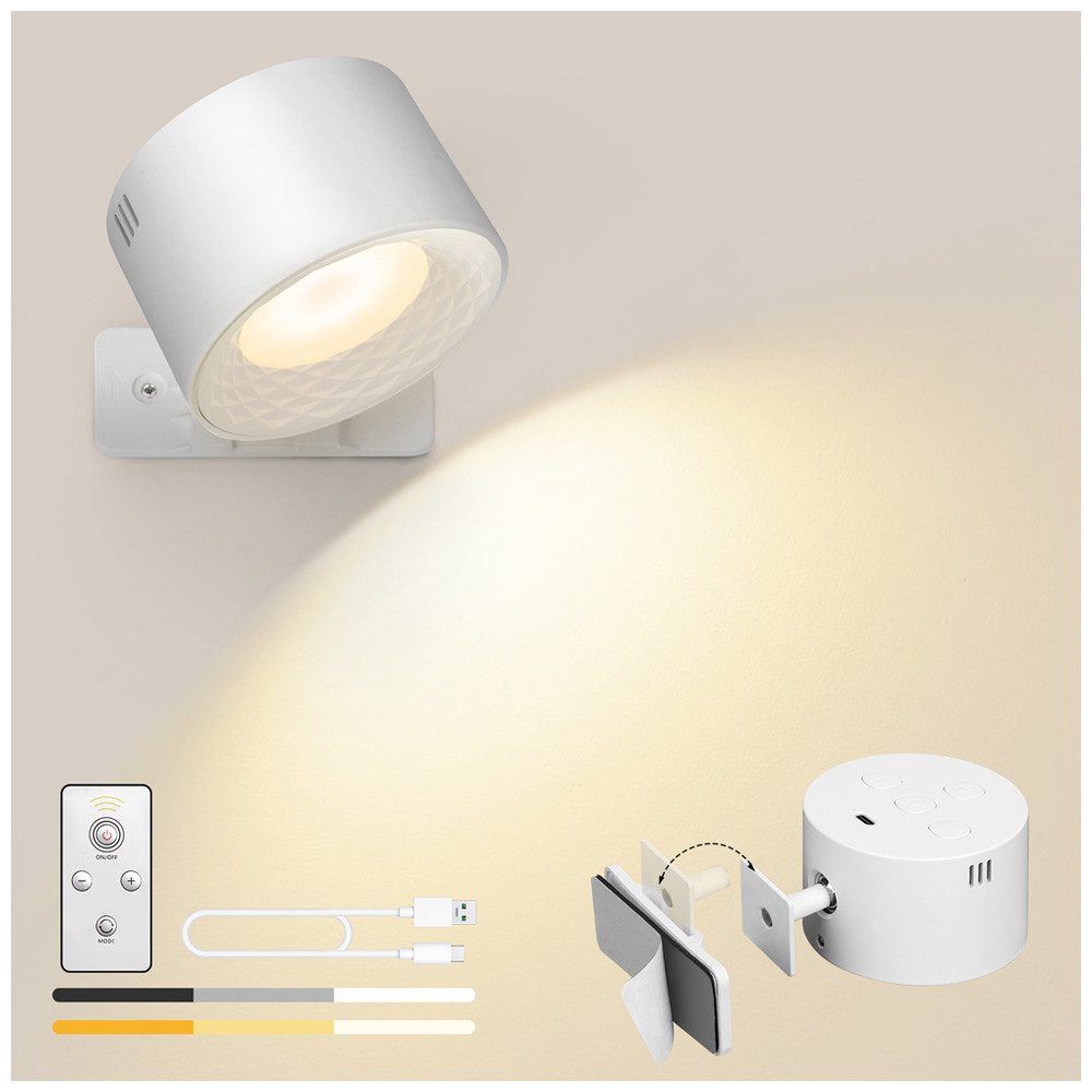 QUBEBU Wandstrahler 1/2/4 Stück, Wandlampe mit günstig online kaufen