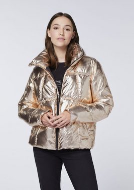 JZ & Co Steppjacke in Metallic-Optik