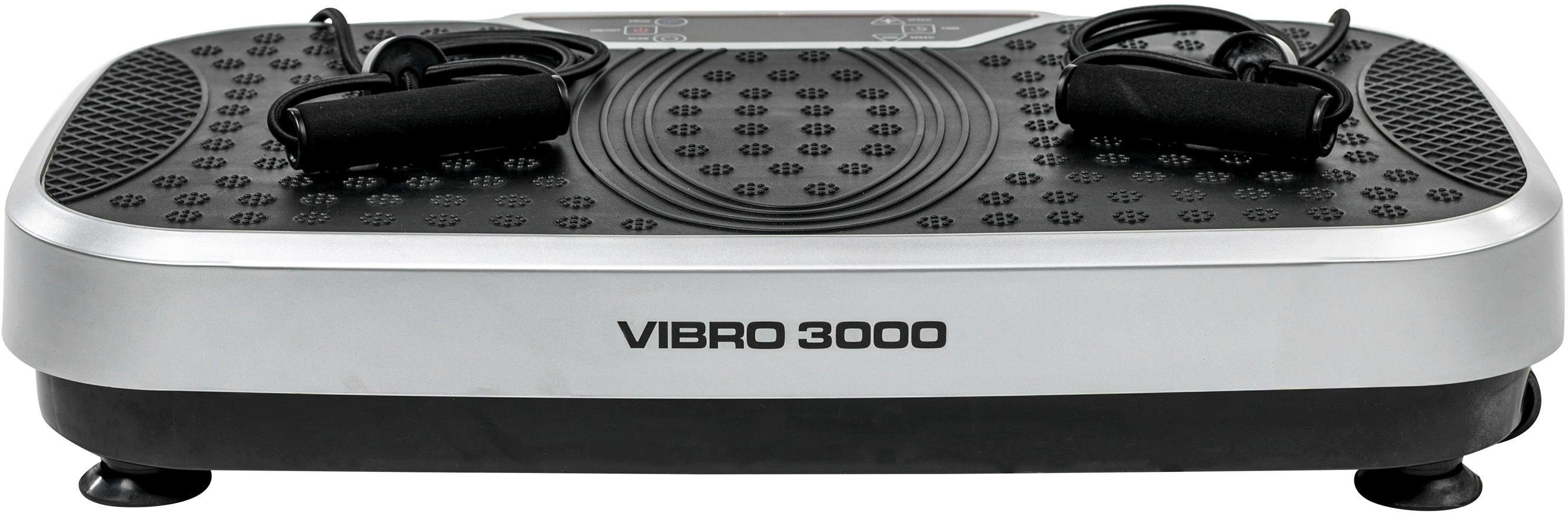 ausziehbaren W, 3000, Transportrollen Vibro mit und Griff Christopeit 300 Vibrationsplatte Sport®