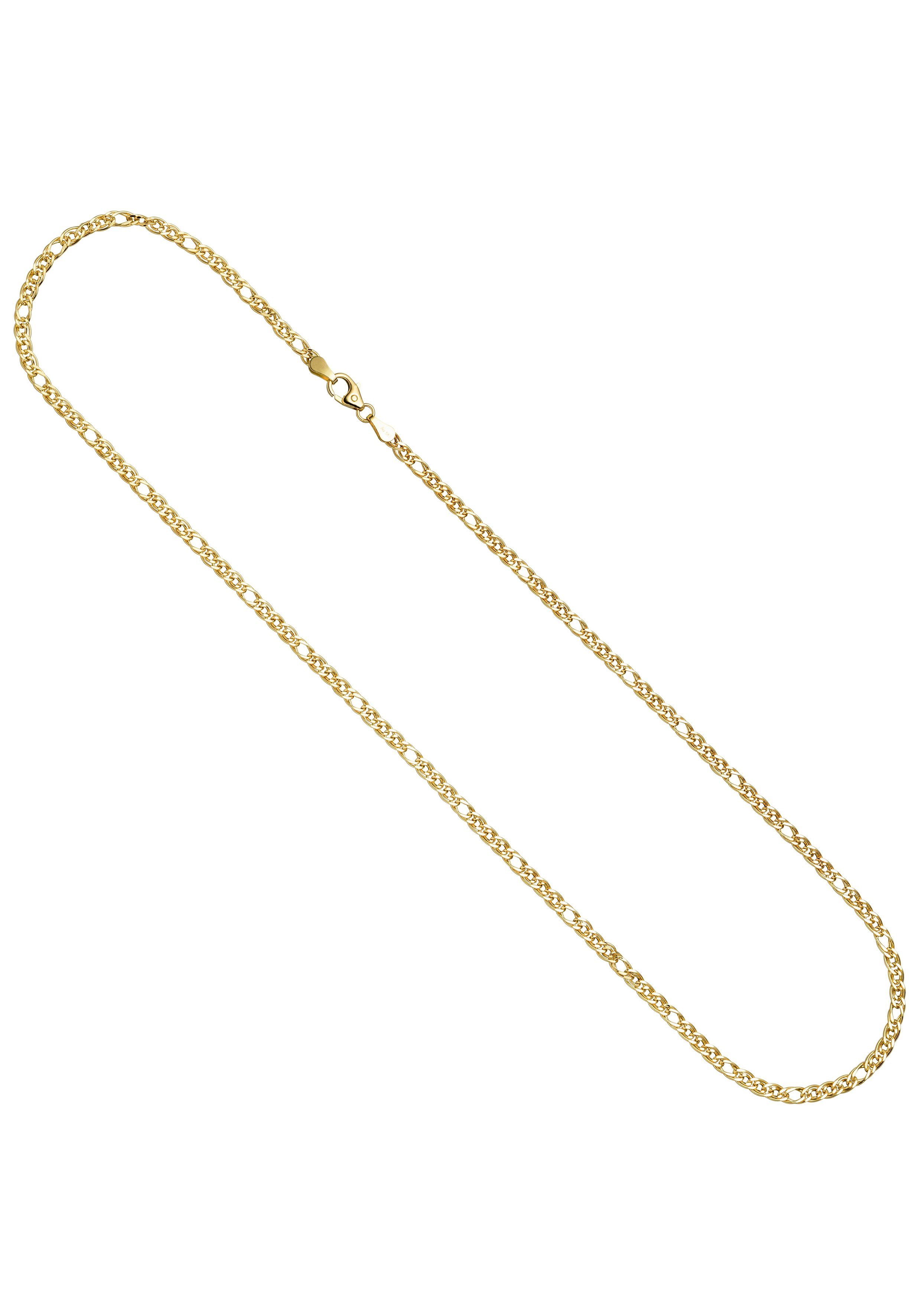 JOBO Goldkette, Zwillings-Panzerkette 585 Gold 45 günstig online kaufen