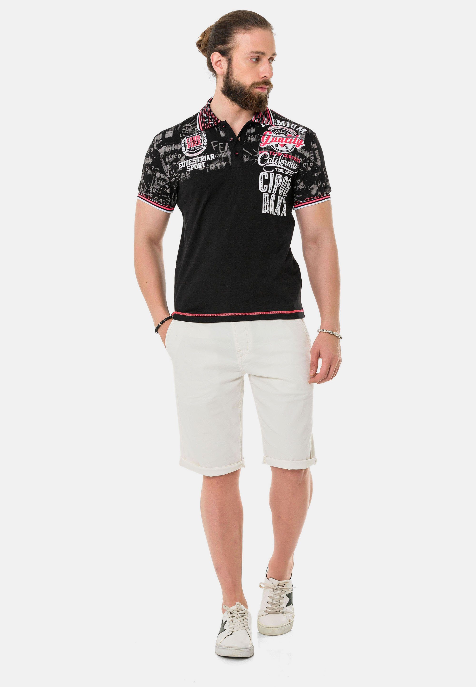 coolem Polo-Design & Poloshirt schwarz Baxx in Cipo