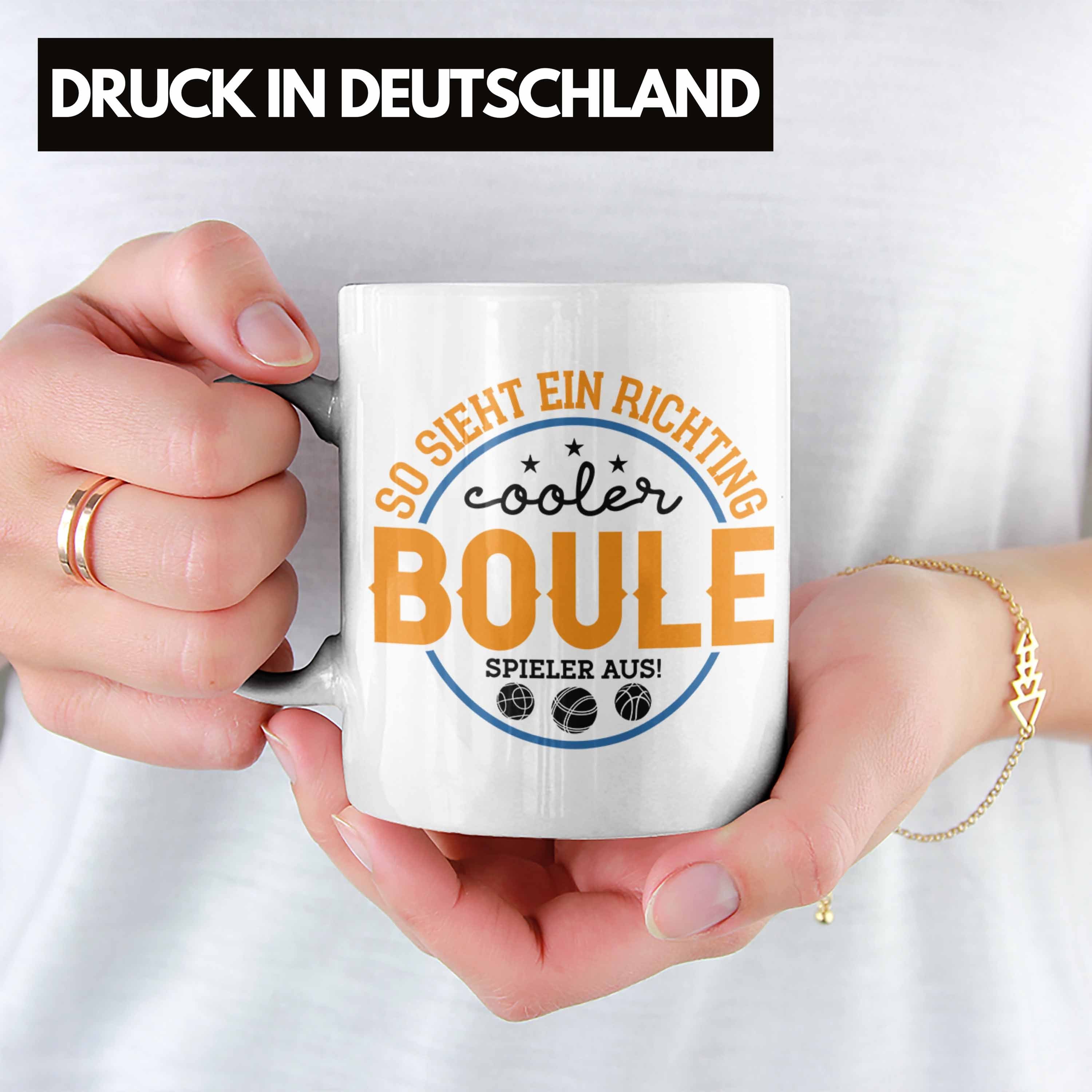 Richtig Boule Ge Tasse - Boule Sieht Cooler Spieler Ein "So Weiss Trendation Tasse Tasse Aus"