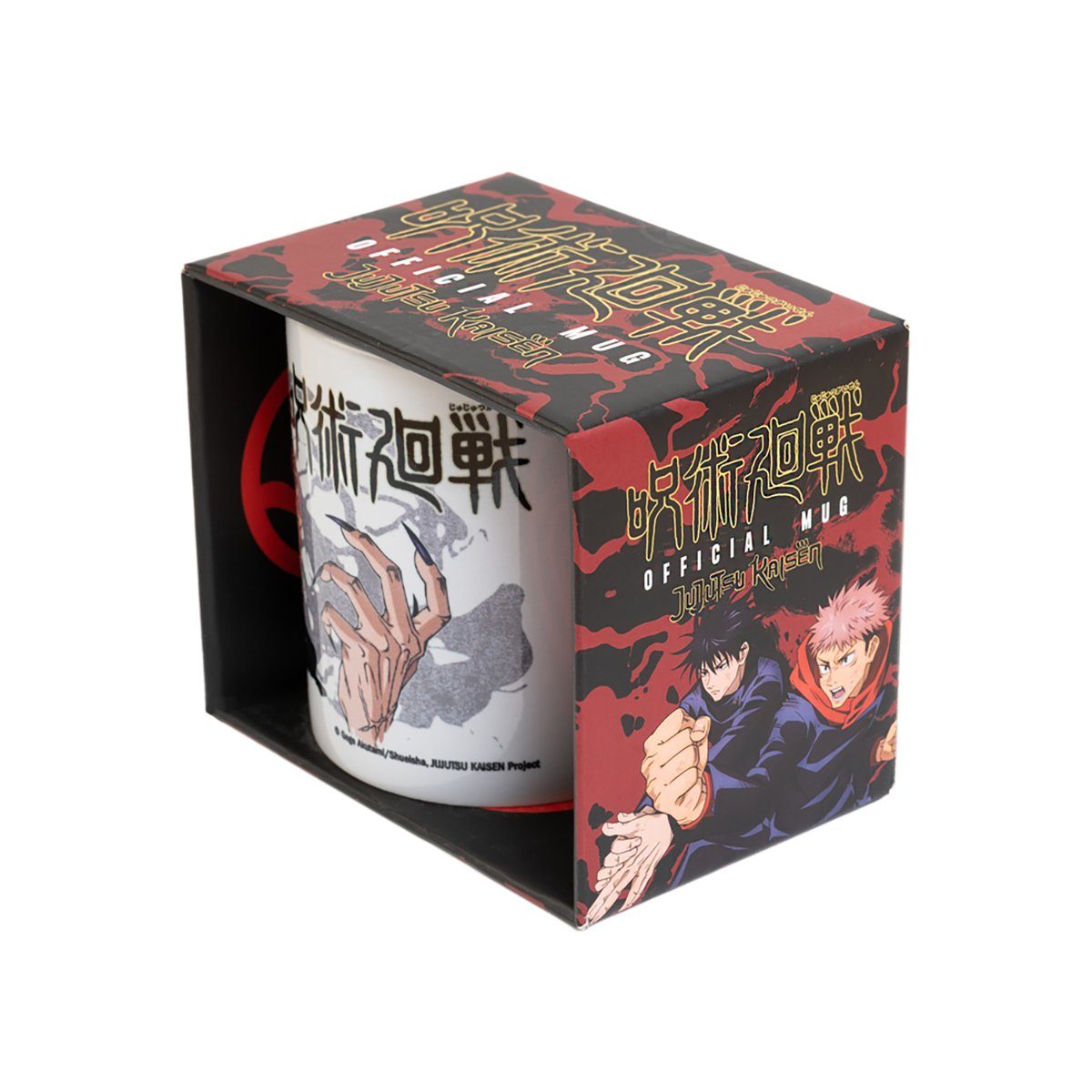 Jujutsu Kaisen Tasse – Yuji & Sukuna Design, 320 Ml – Lizenziert Von Crunchyroll