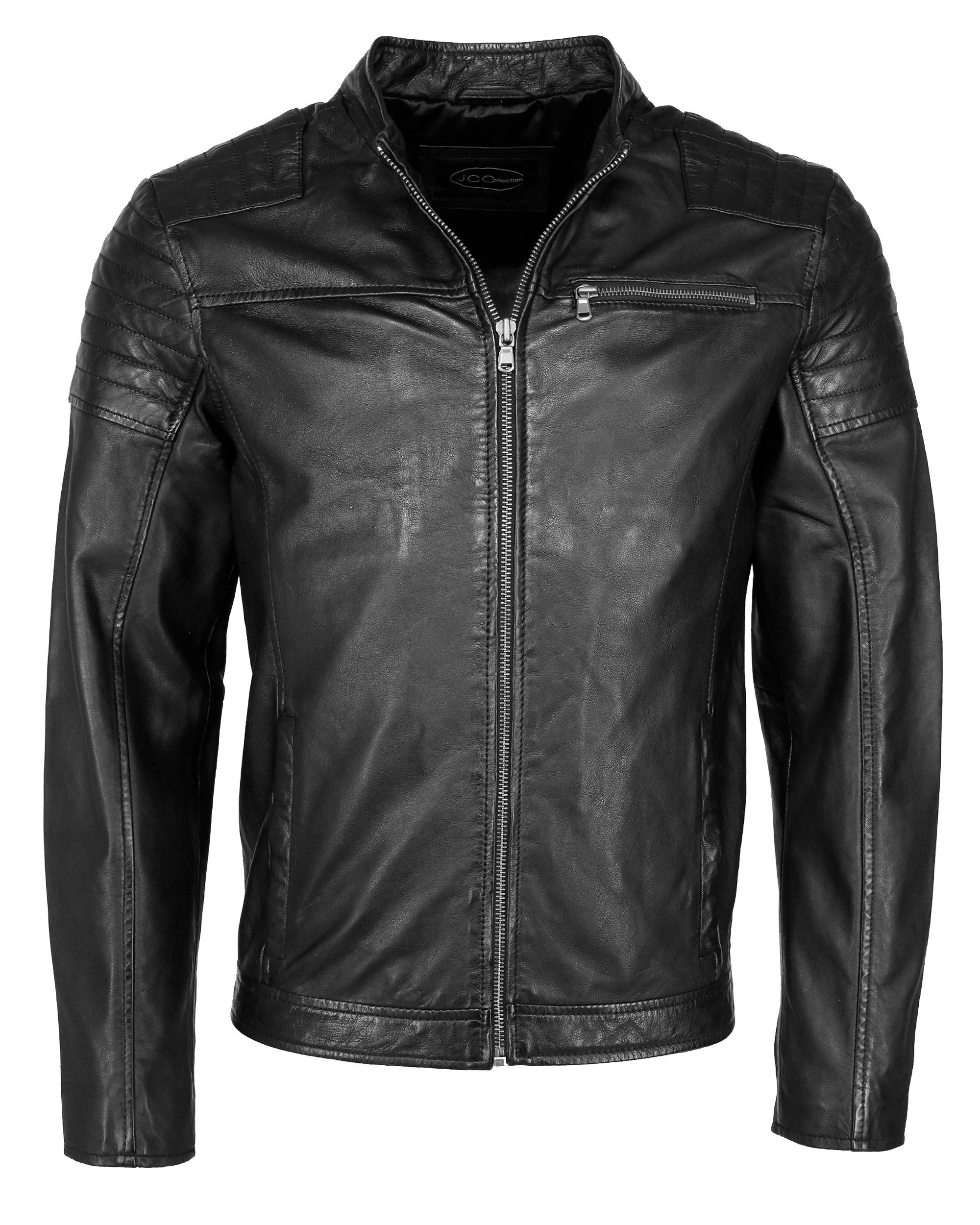 black 31020217Ecom Lederjacke JCC