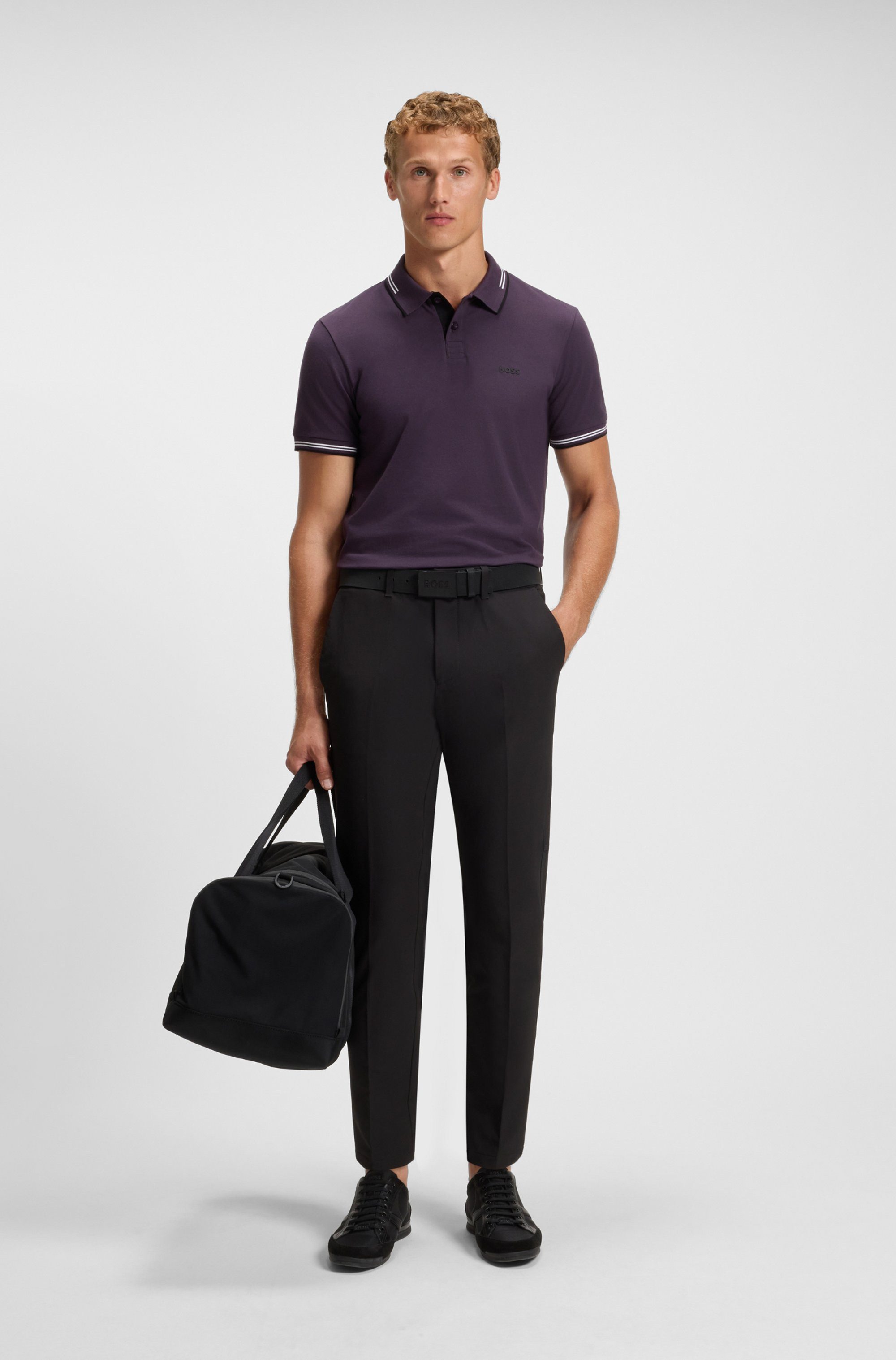 BOSS GREEN Poloshirt Paul mit Polokragen