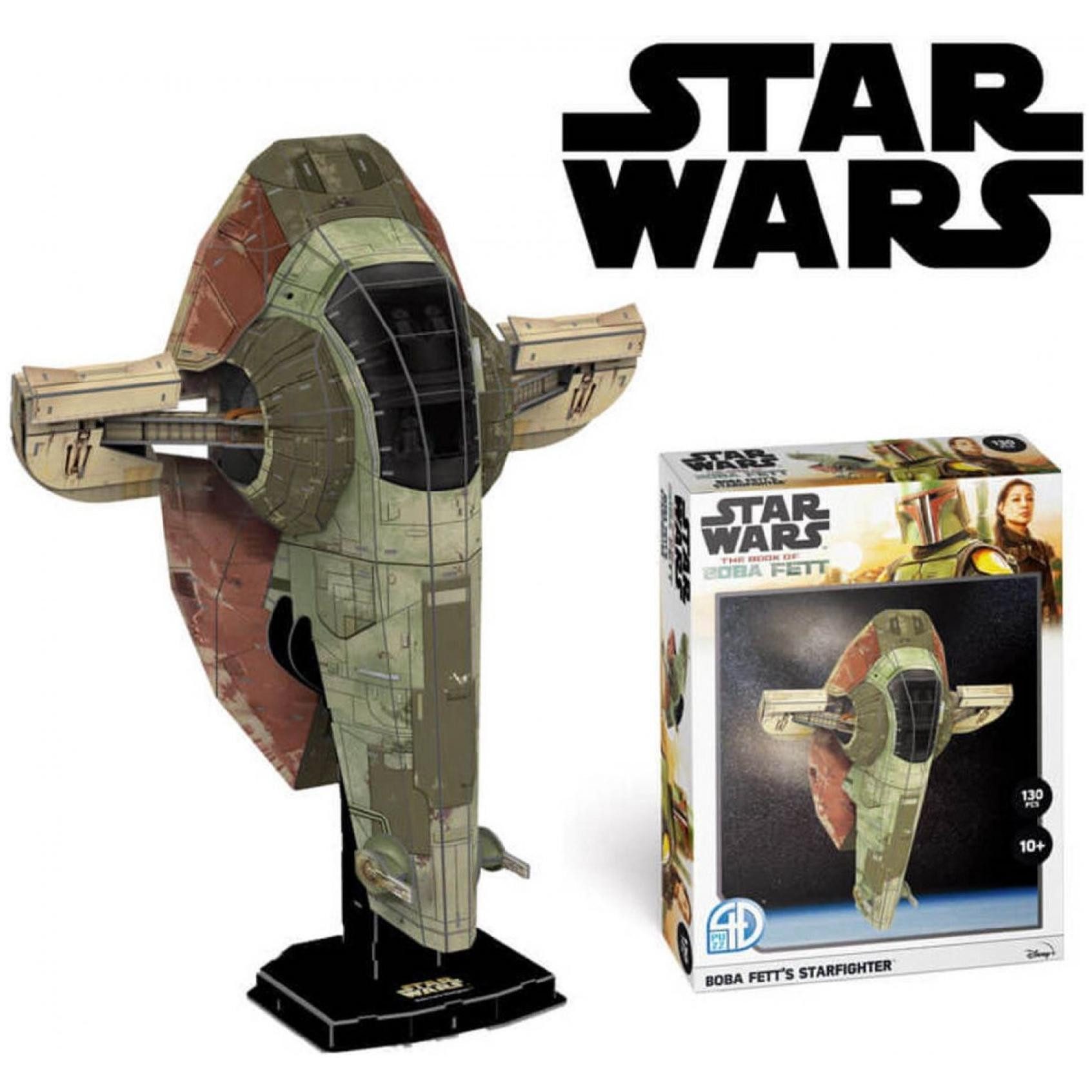 Disney Пазлы Star Wars Boba Fetts Slave 4D Пазлы 130pcs, Пазлыteile