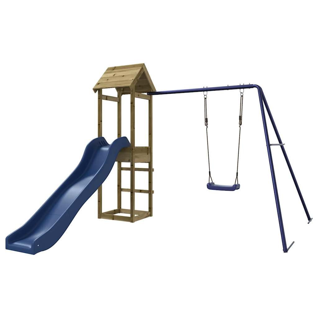 vidaXL Spielturm Spielturm Imprägniertes Kiefernholz