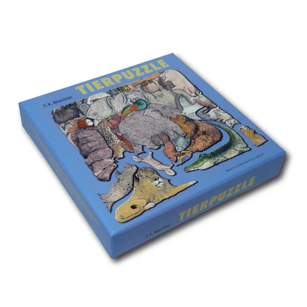 Metermorphosen Puzzle Tierpuzzle, Puzzleteile