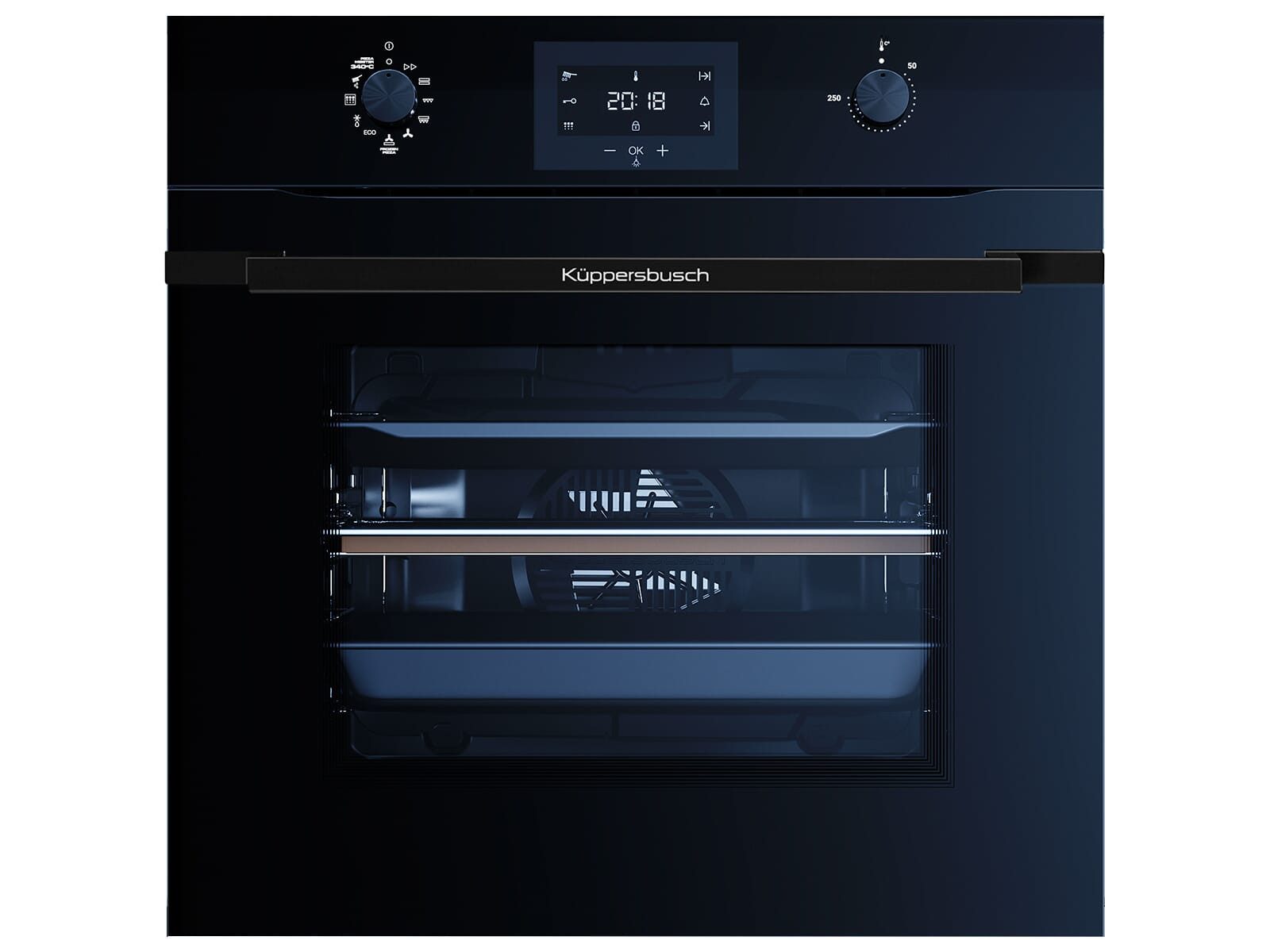 Küppersbusch Einbaubackofen, Pyrolyse-Selbstreinigung