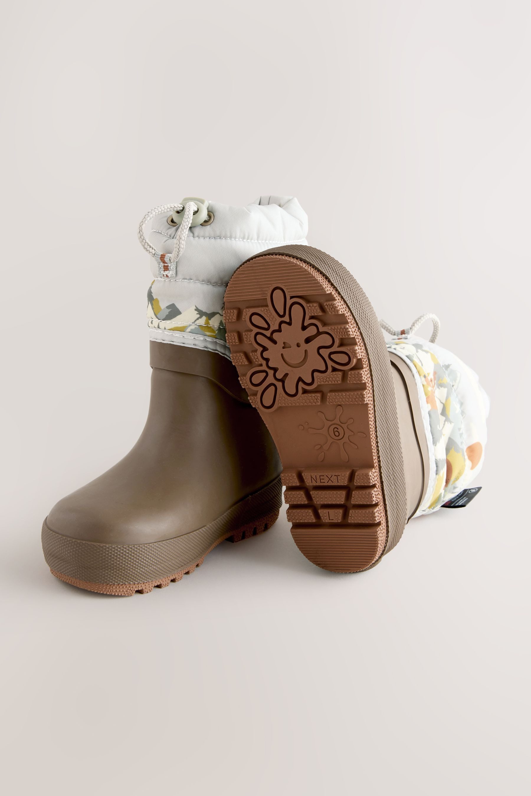 Next Gummistiefel mit gesteppter Krempe Gummistiefel (1-tlg)