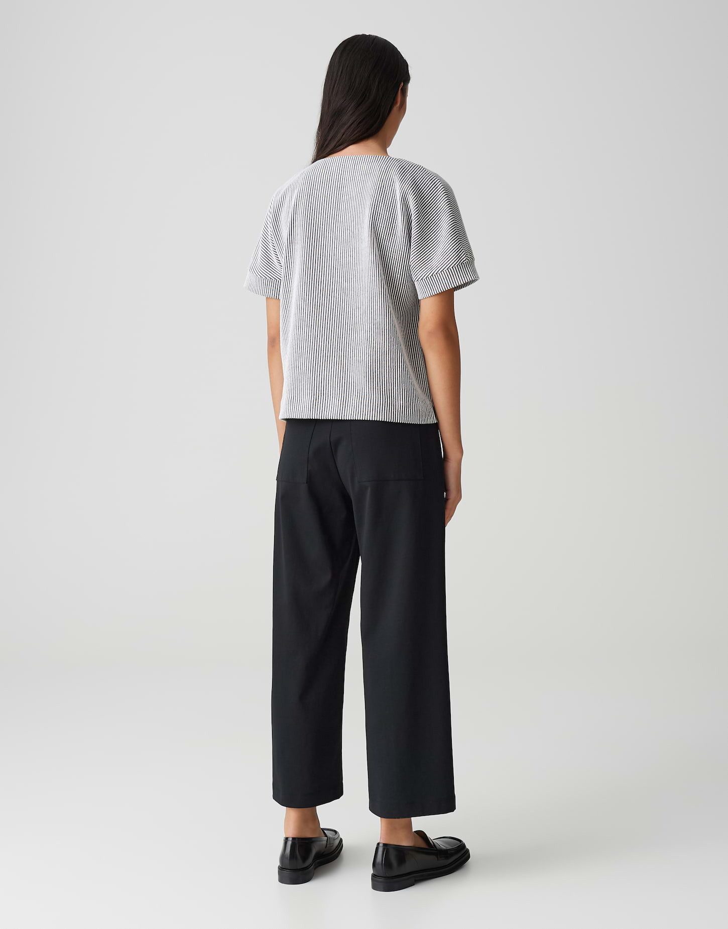 OPUS Sweatshirt GEIKE Loose in zweifarbiger günstig online kaufen